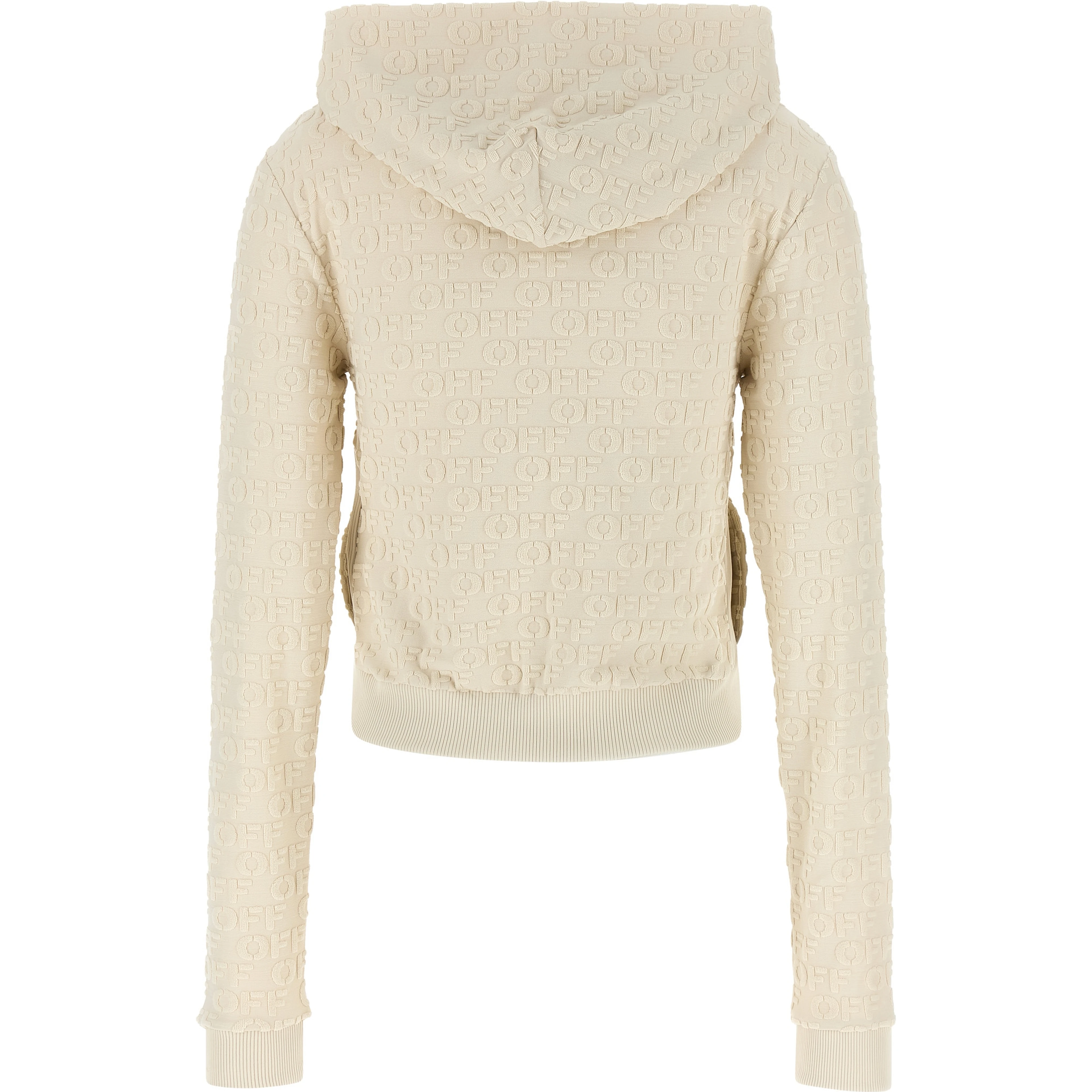 Beige Cotton Sweatshirt