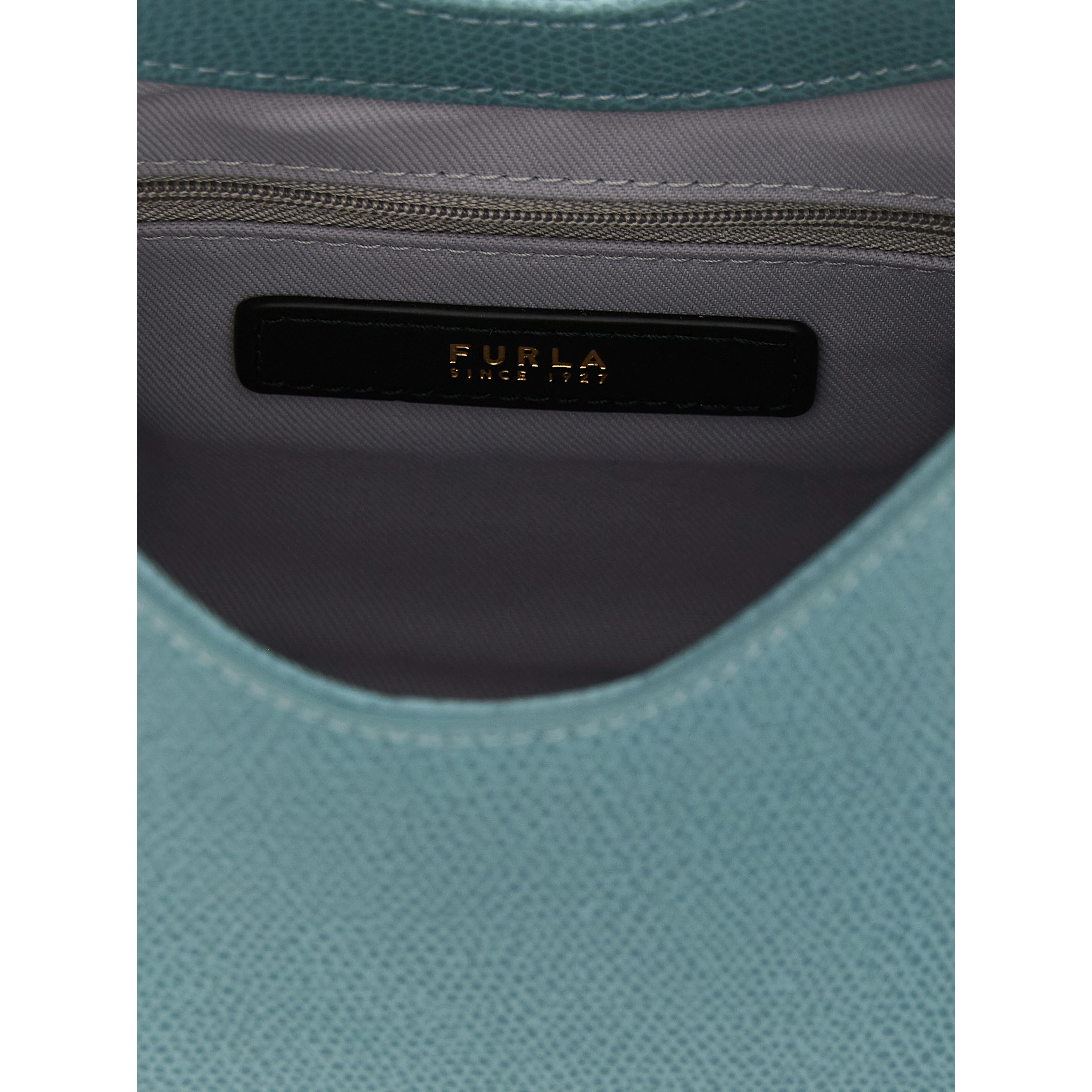 Blue Calfskin Handbag
