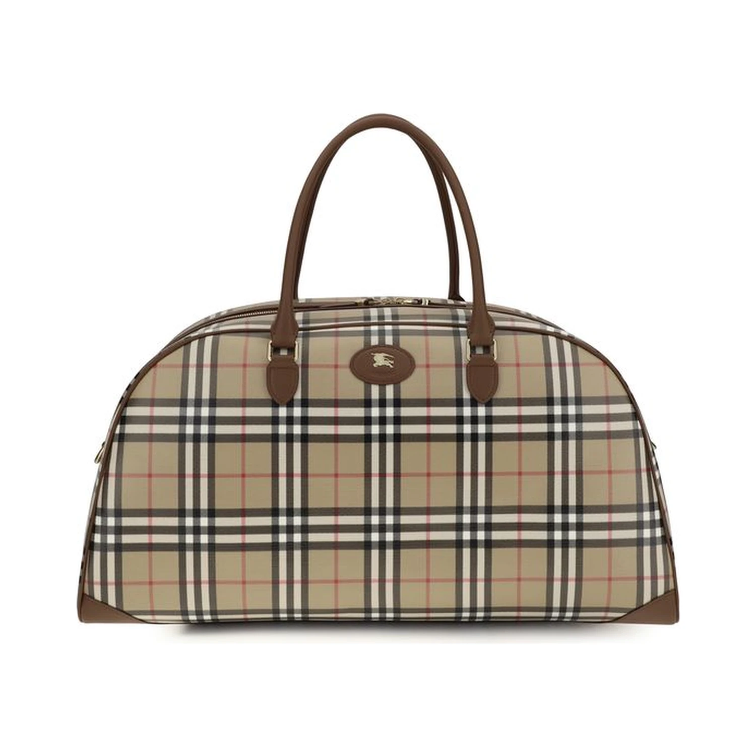 Beige Cotton Shoulder Bag