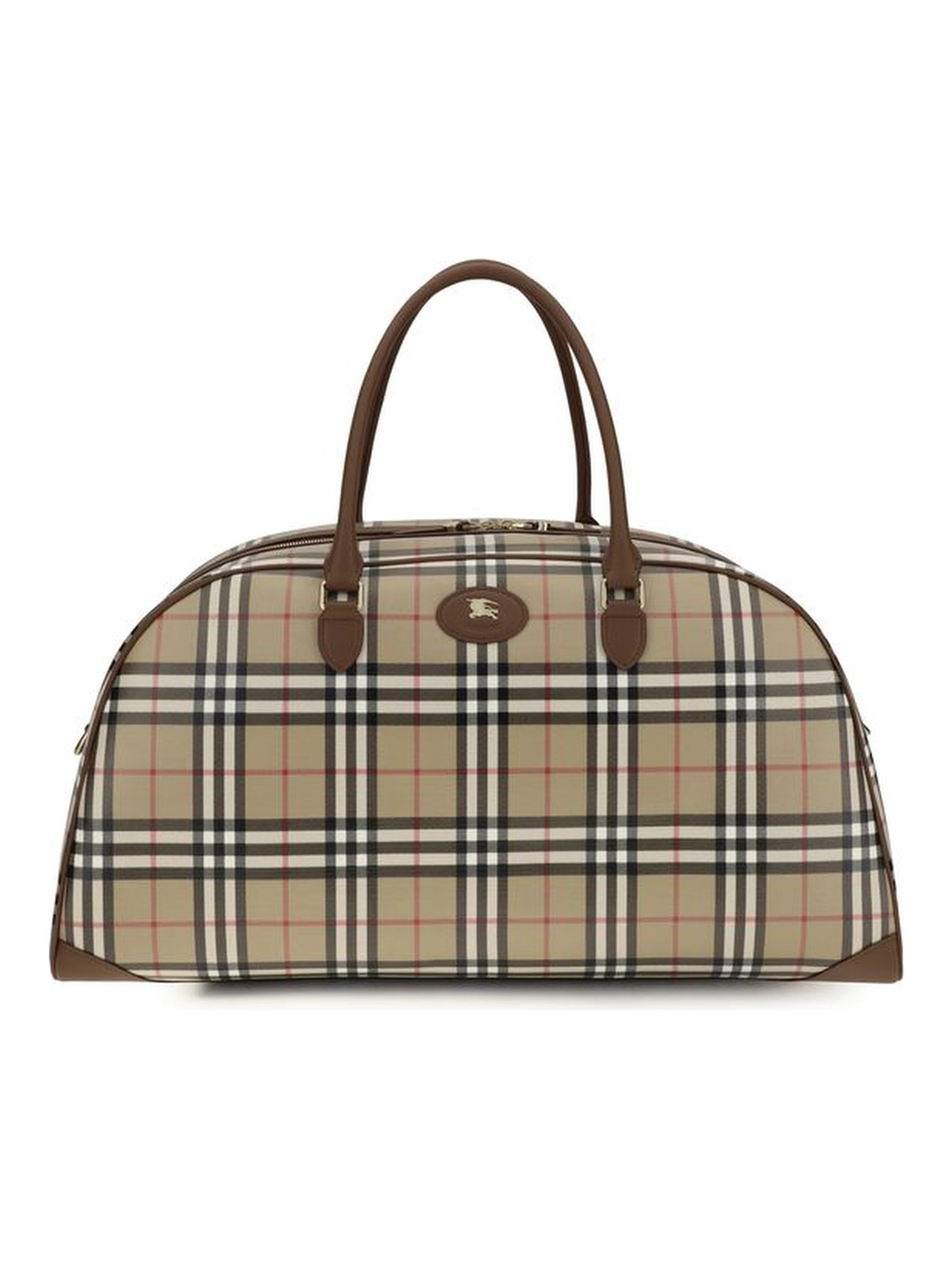 Beige Cotton Shoulder Bag