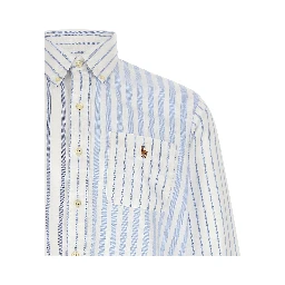 Blue Cotton Blouse