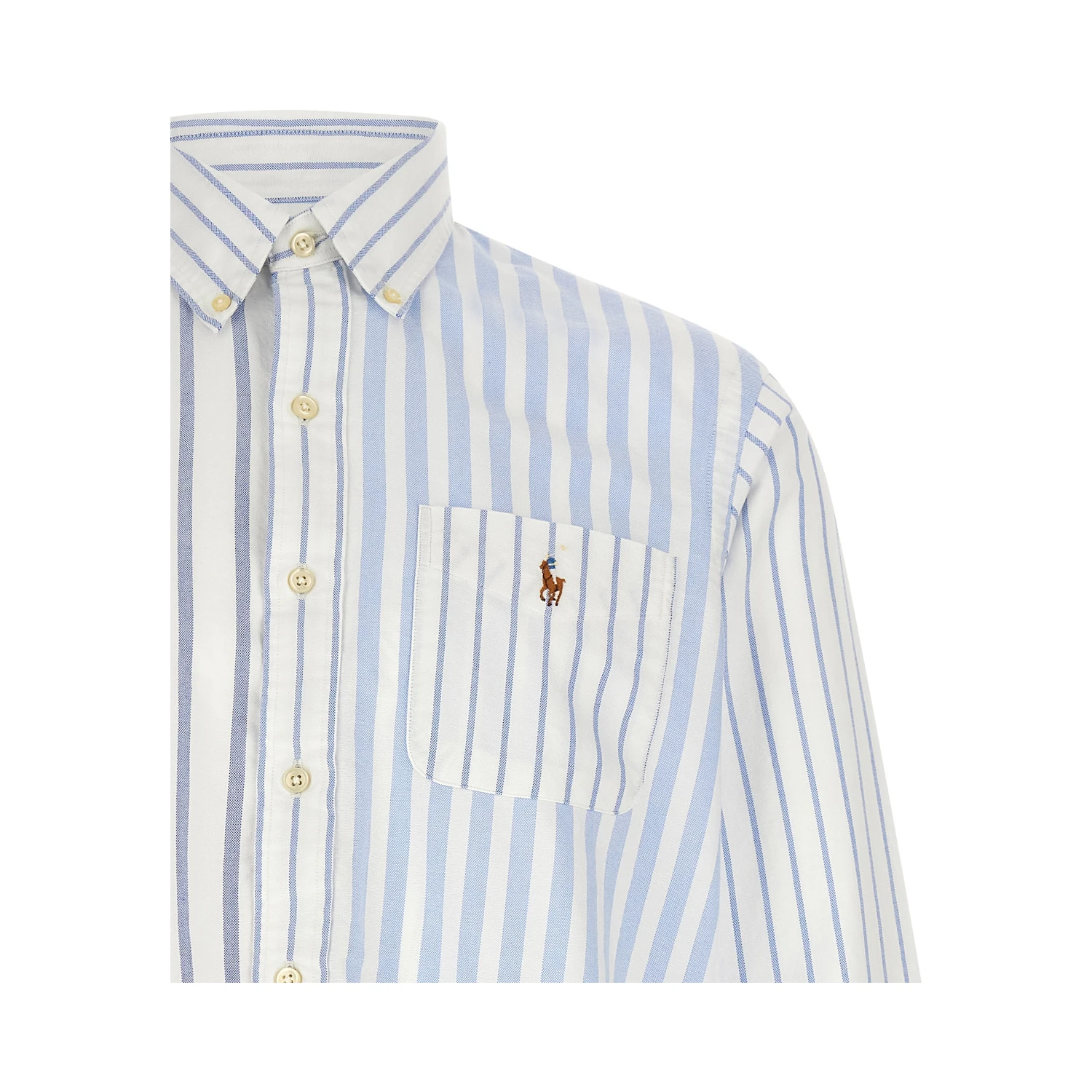 Blue Cotton Blouse