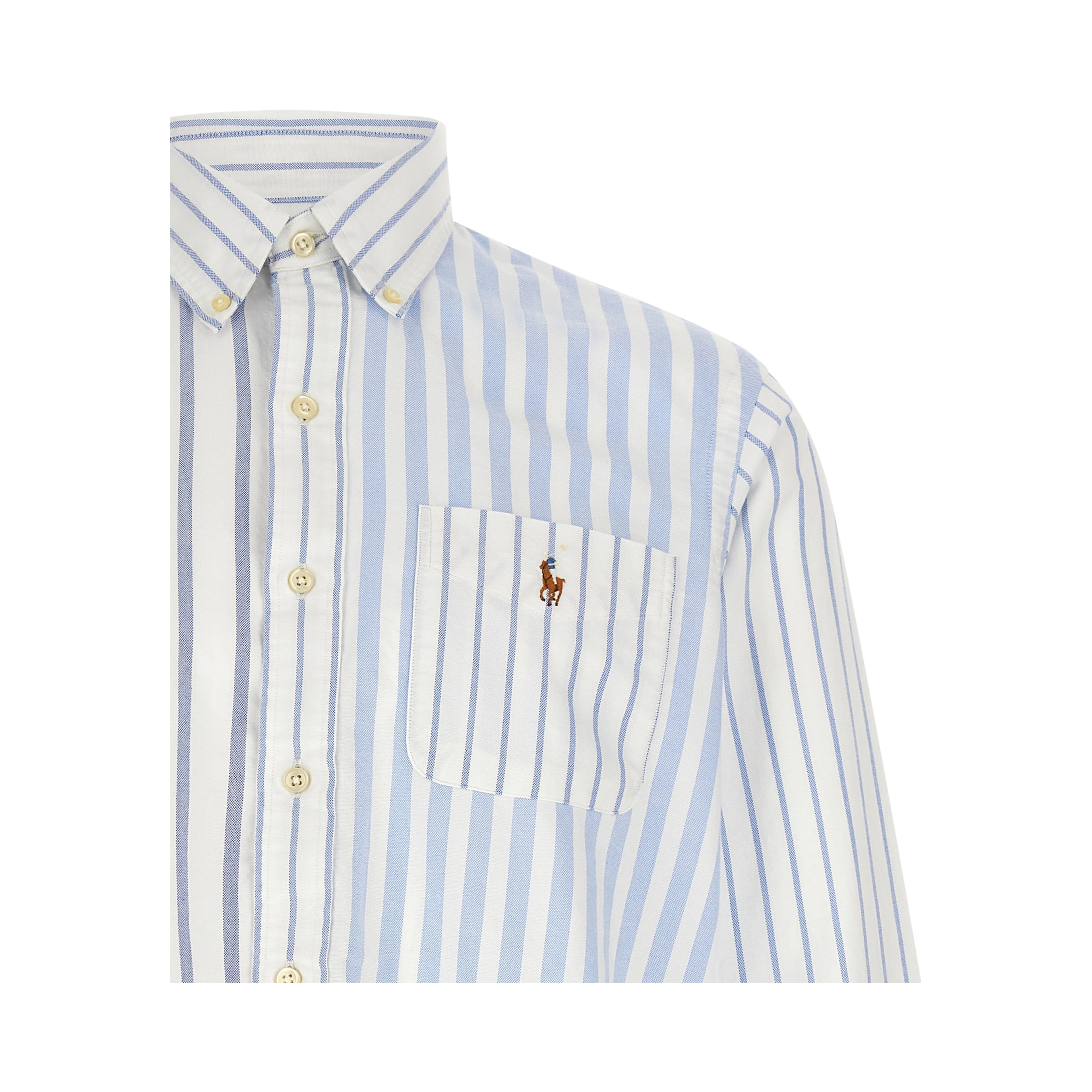 Blue Cotton Blouse