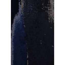 Blue Polyamide Cocktail Dress