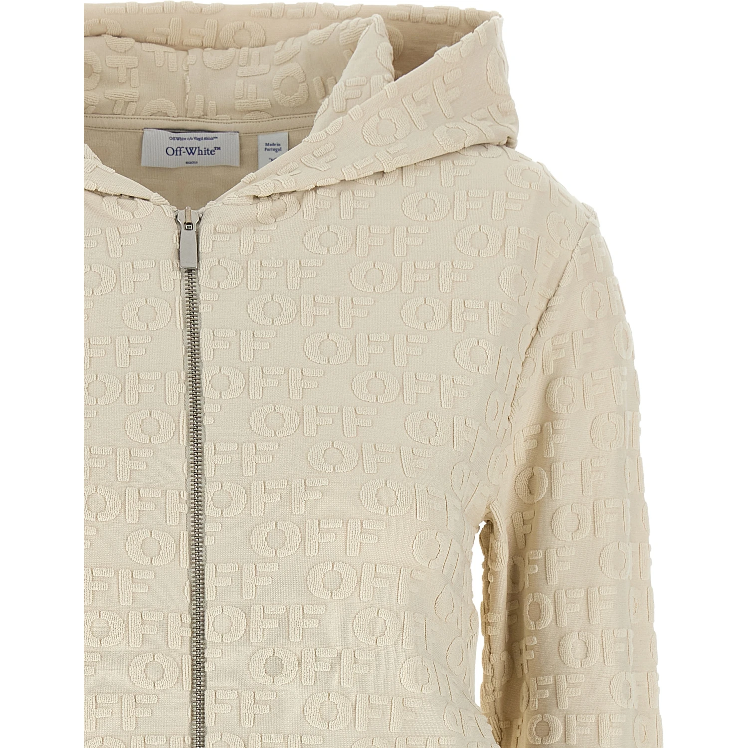Beige Cotton Sweatshirt