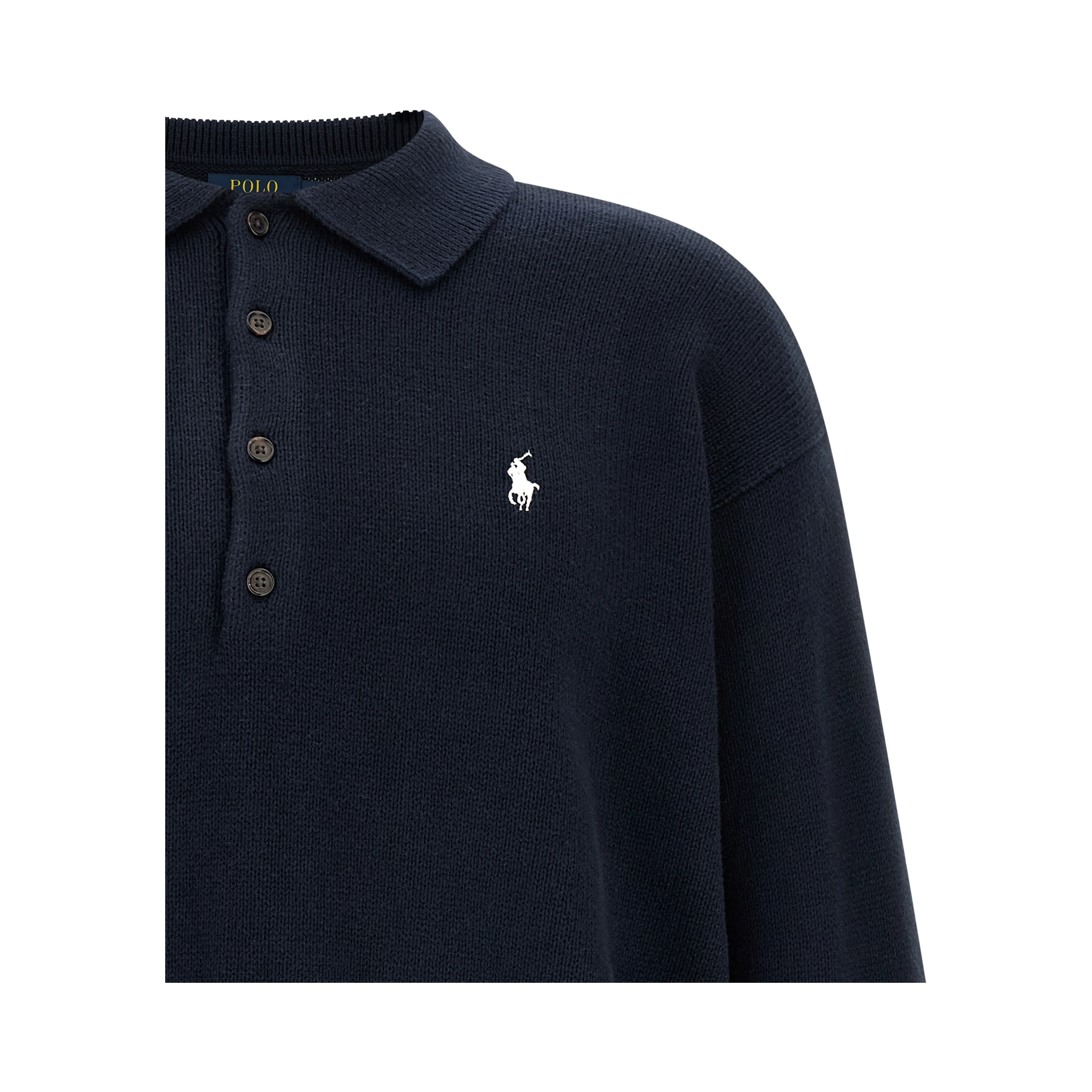 Blue Cotton Cardigan