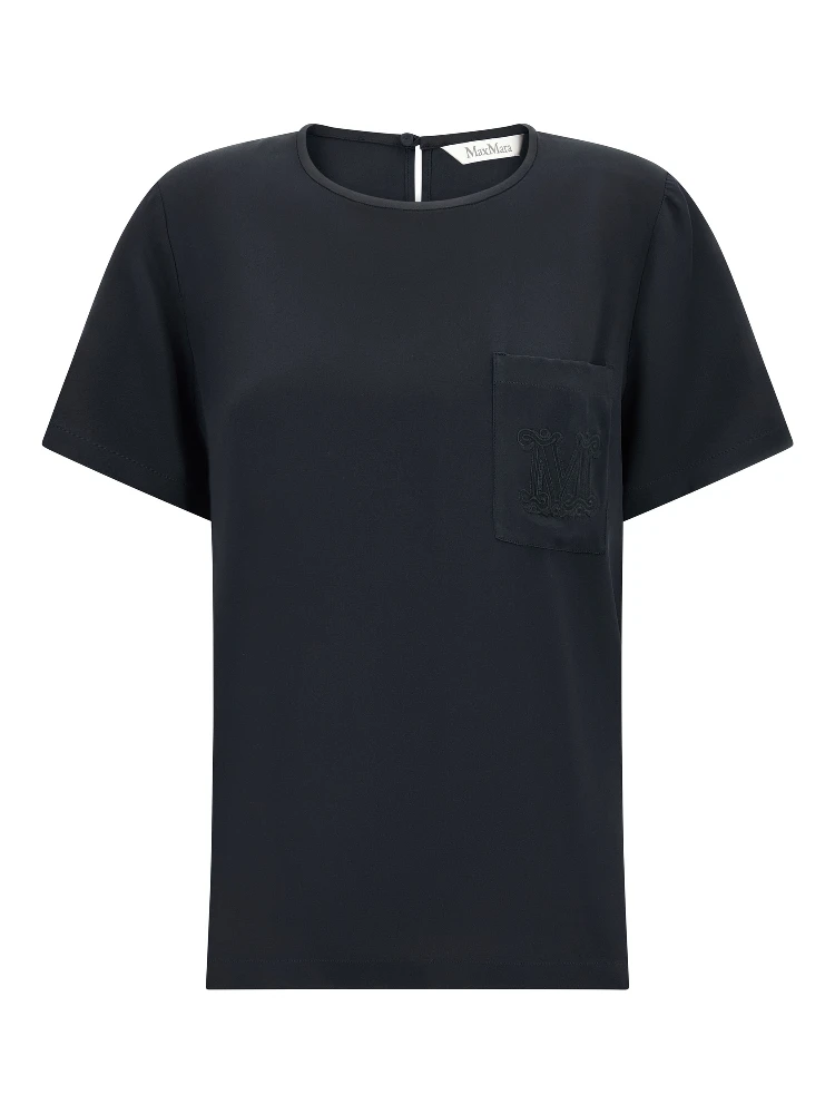 Black Silk Blouse
