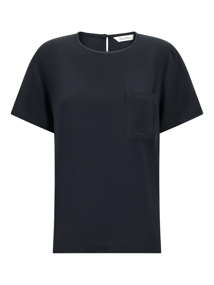 Black Silk Blouse