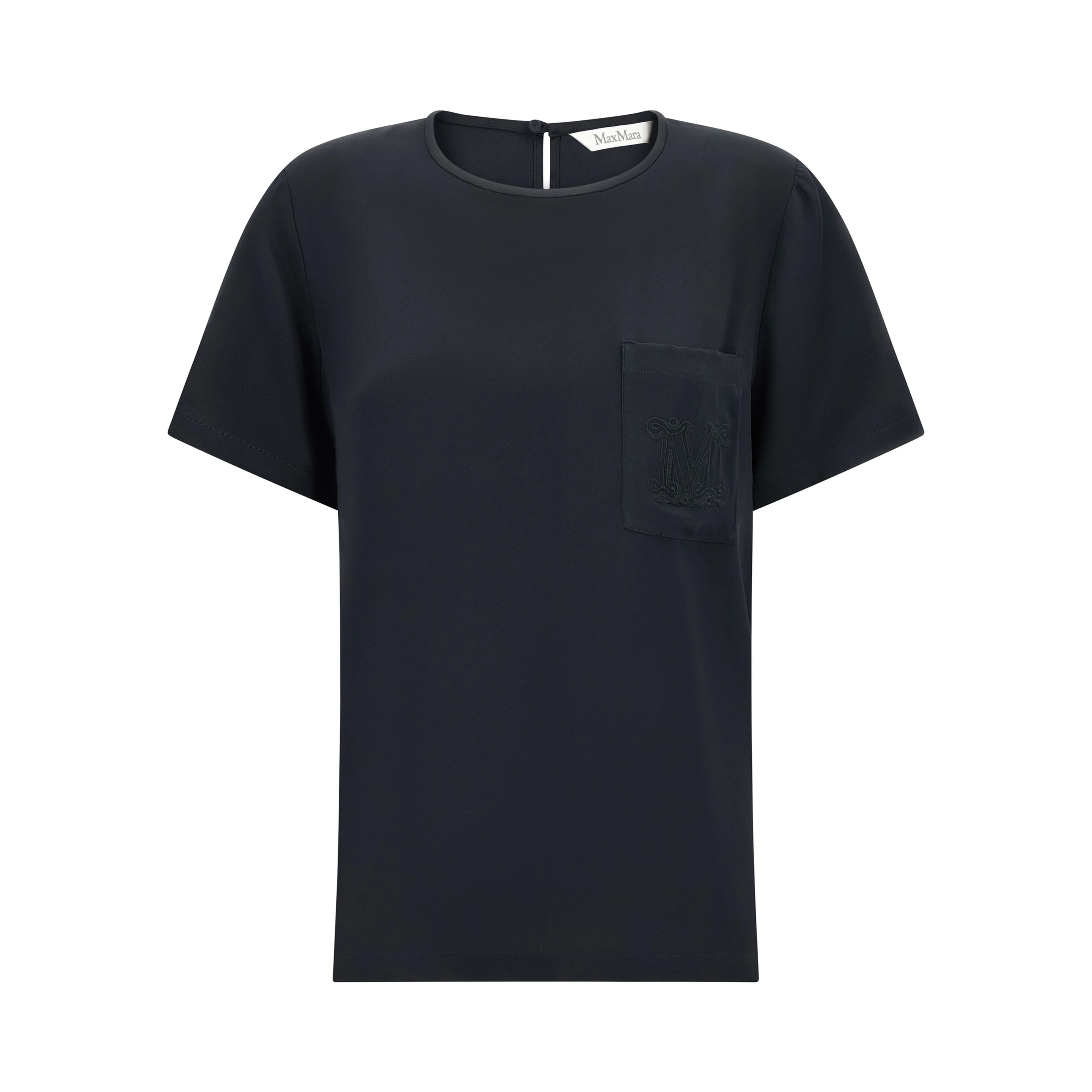 Black Silk Blouse