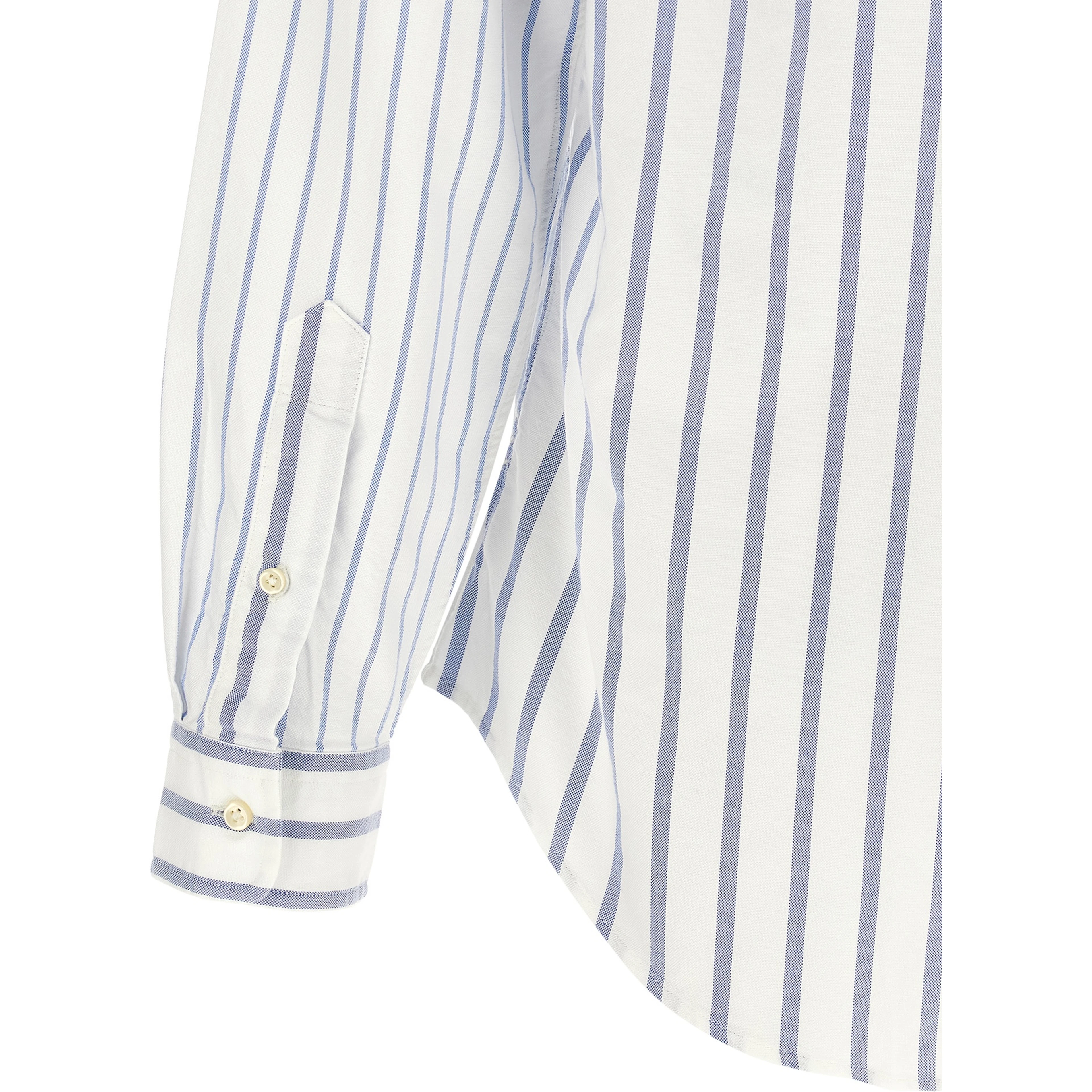 Blue Cotton Blouse