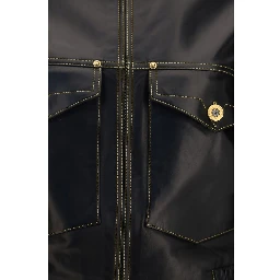 Black Lamb Ovis Aries Aries Leather Jacket