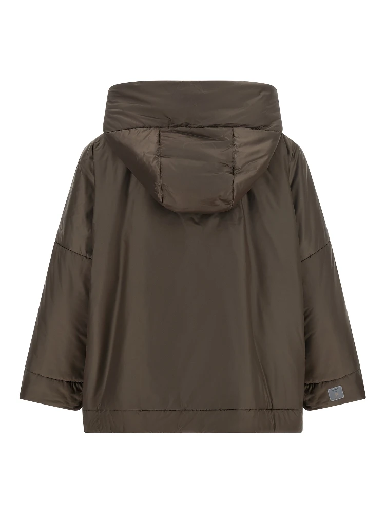 Brown Polyester Shell Jacket alternative