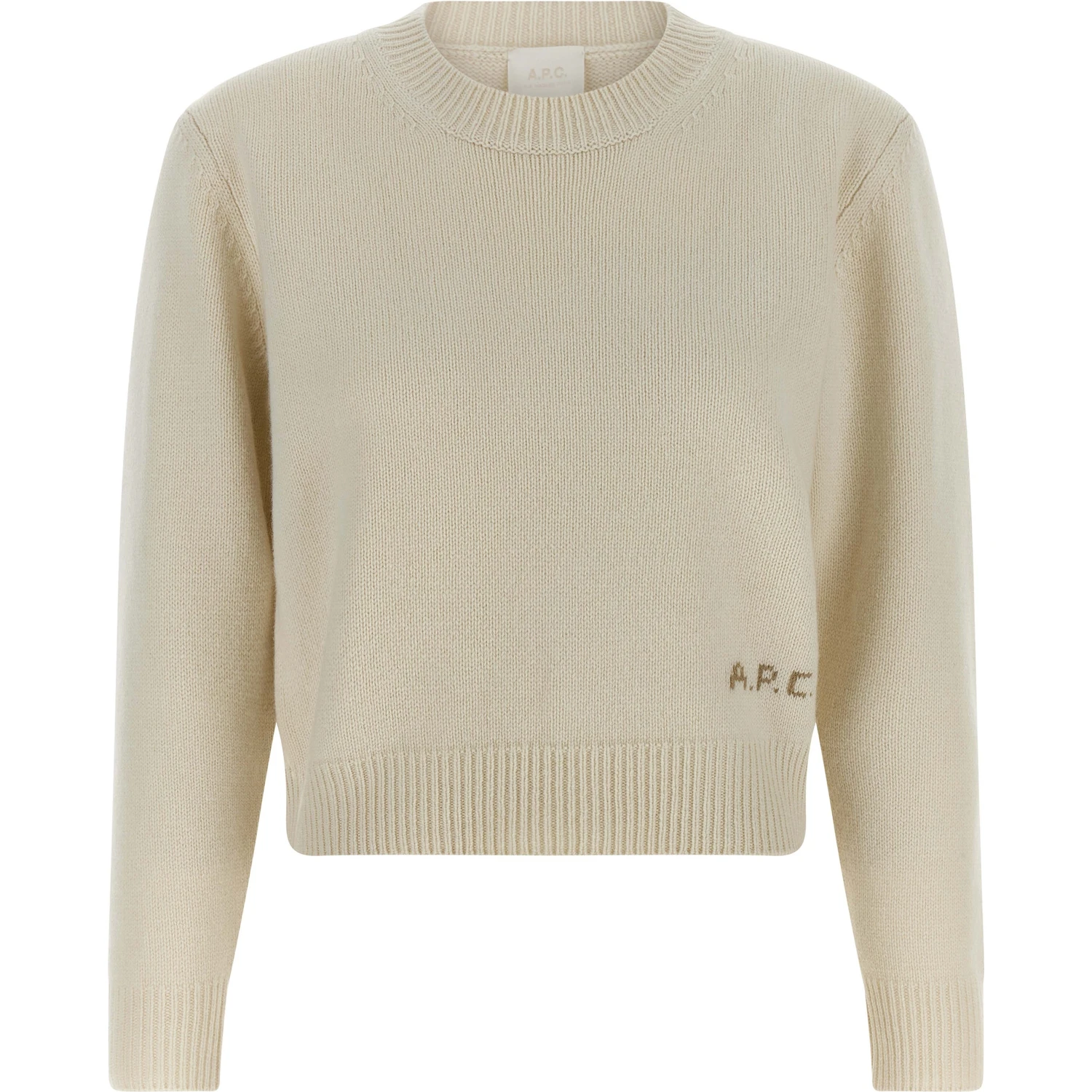 White Wool Cardigan