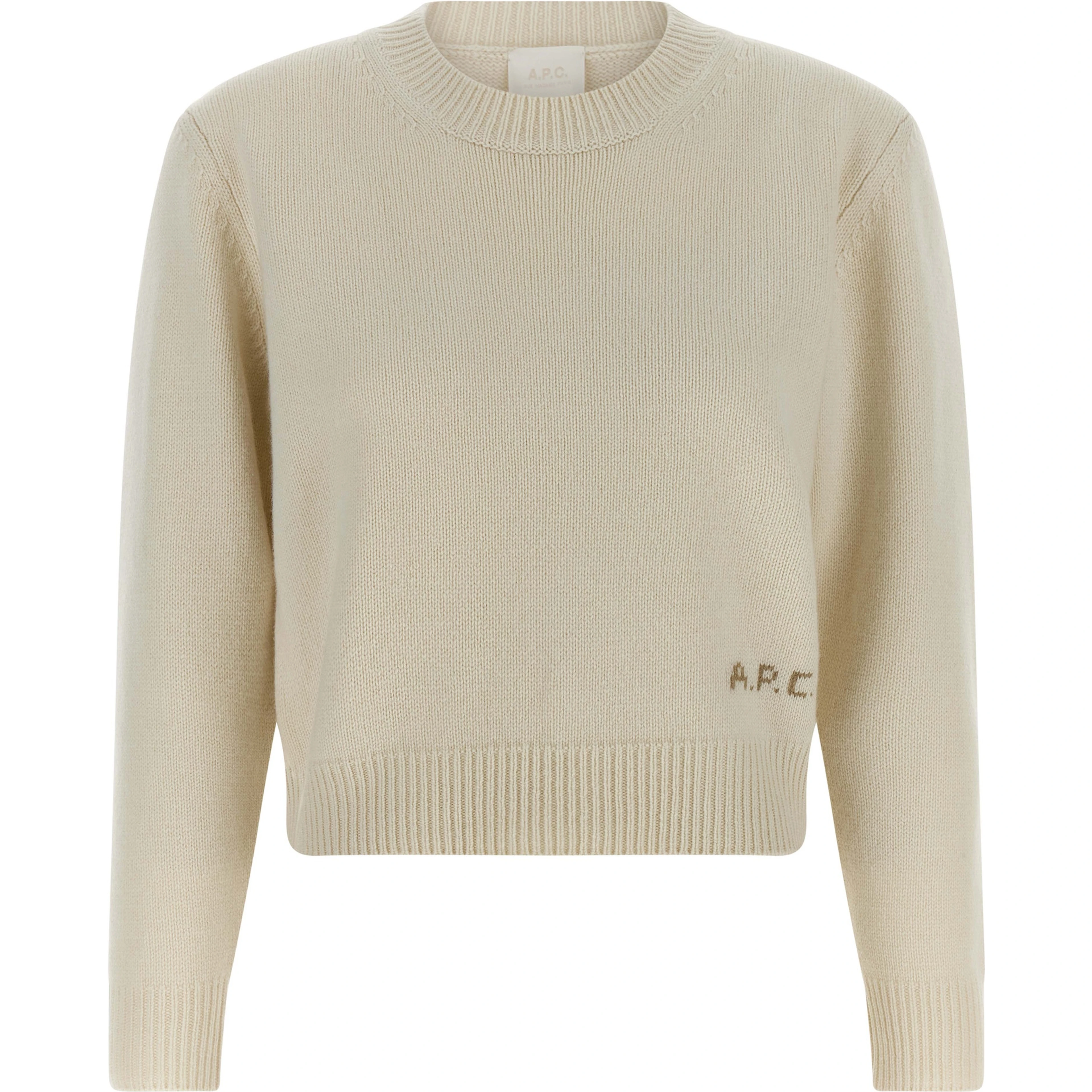 White Wool Cardigan