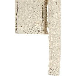 Beige Cotton Sweatshirt