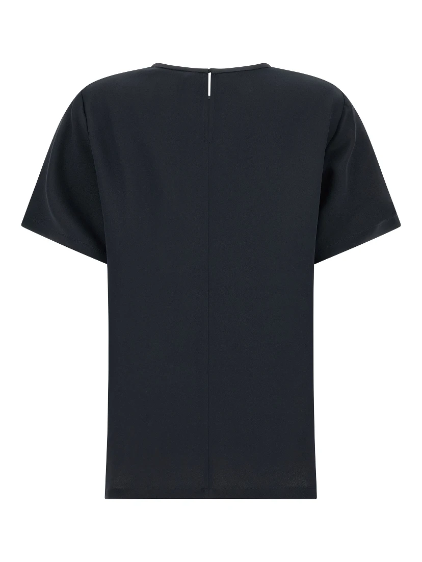 Black Silk Blouse