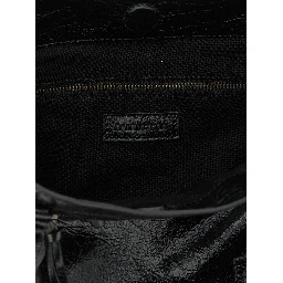 Black Lamb Leather Tote Bag