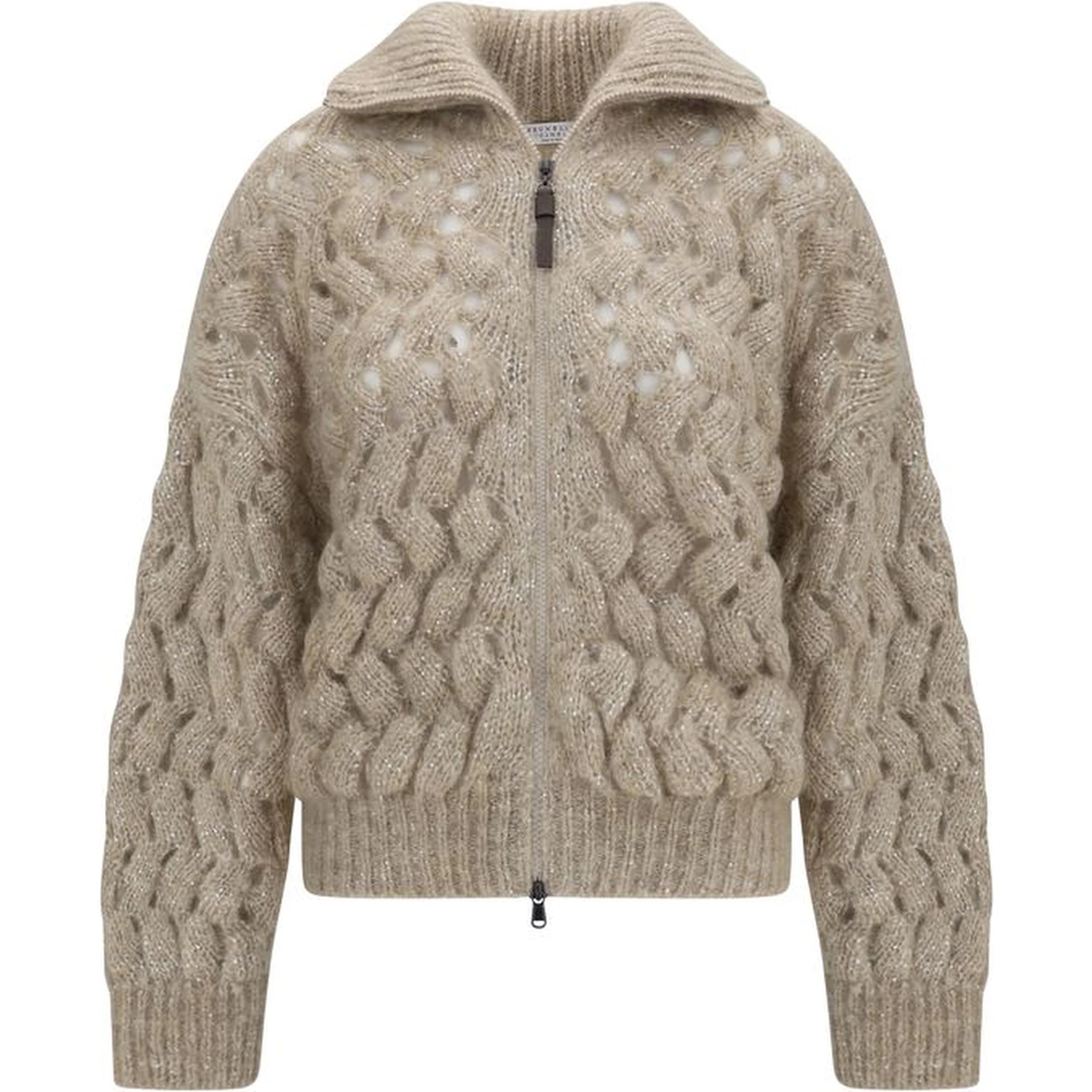 Beige Wool Oves Aries Cardigan