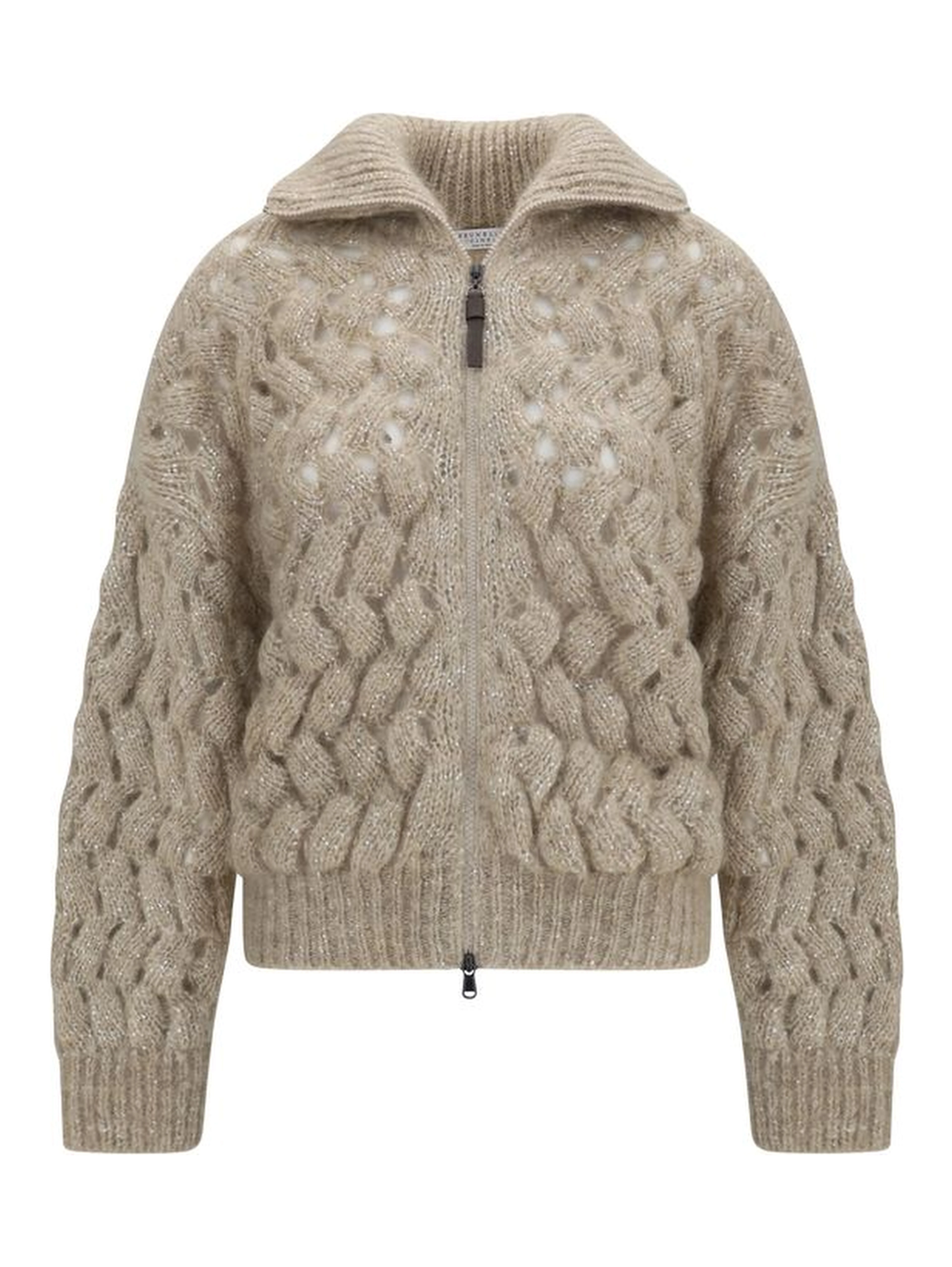 Beige Wool Oves Aries Cardigan