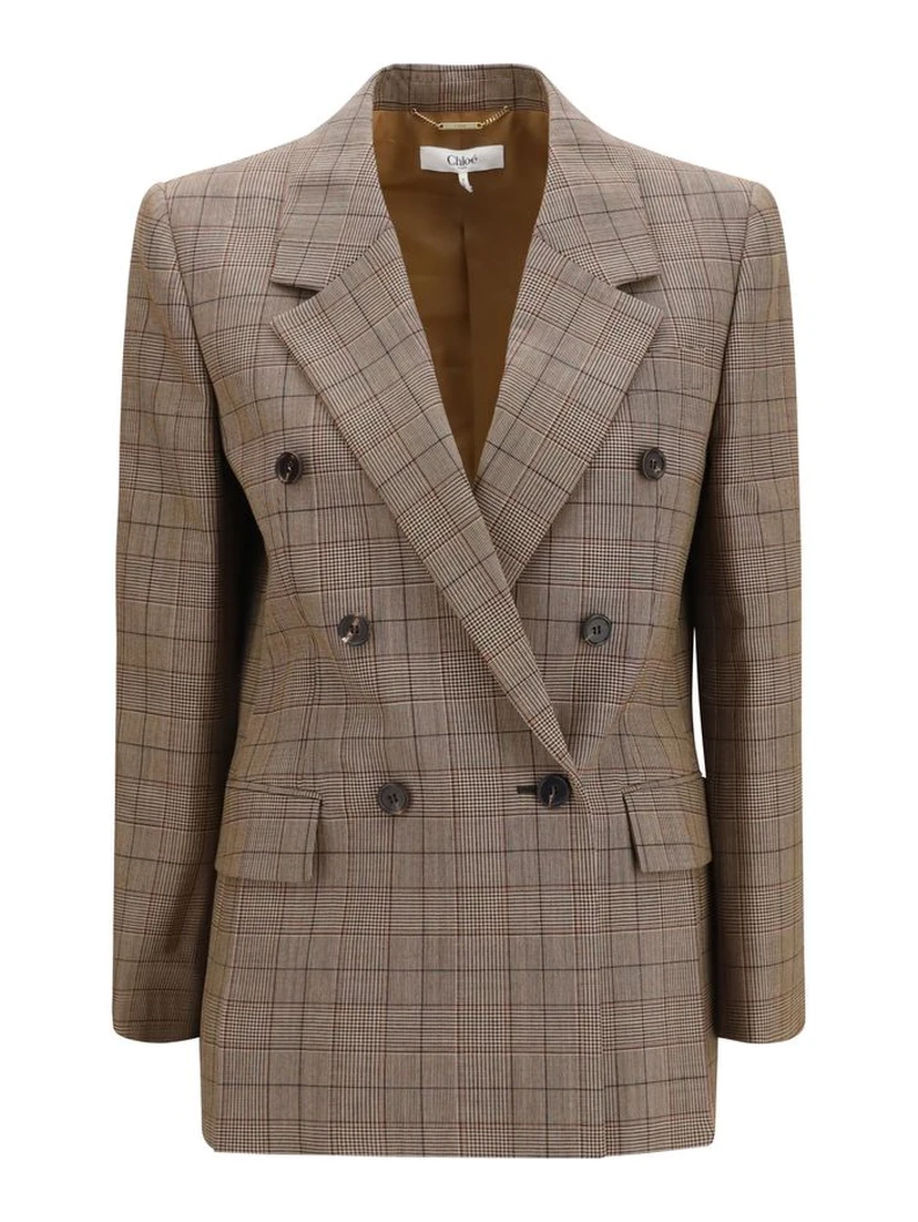 Beige Wool Oves Aries Blazer