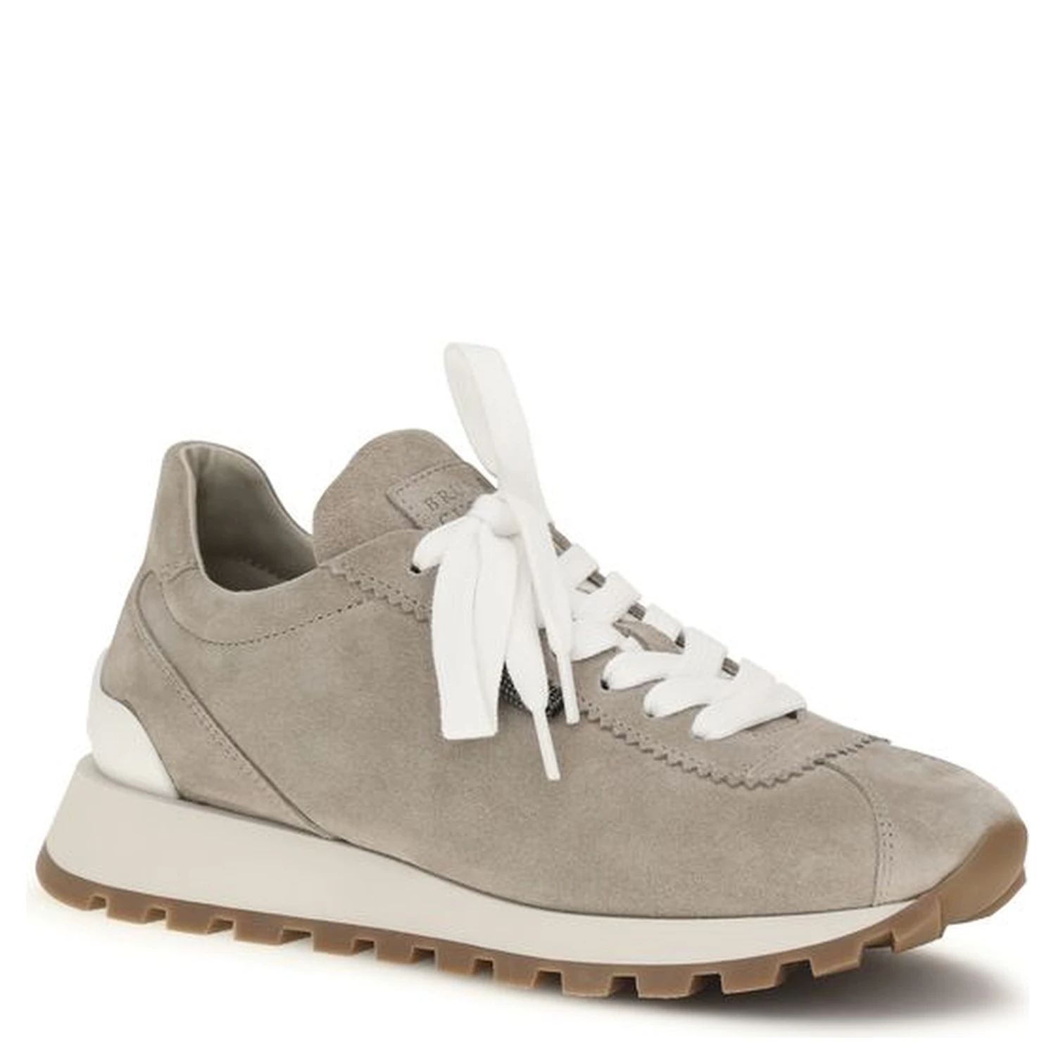 Blue Calf Leather Bos Taurus Athletic Sneakers