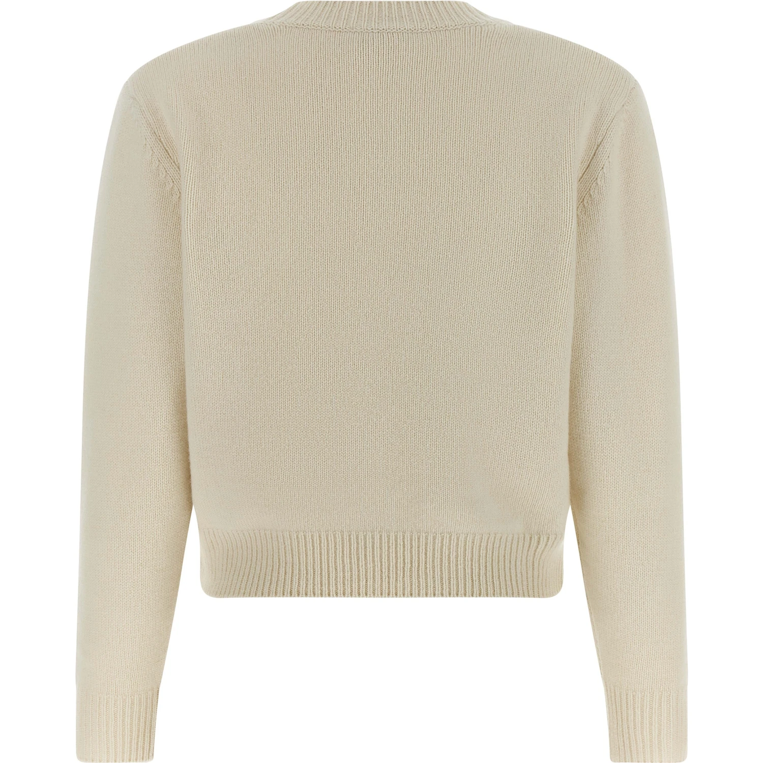 White Wool Cardigan