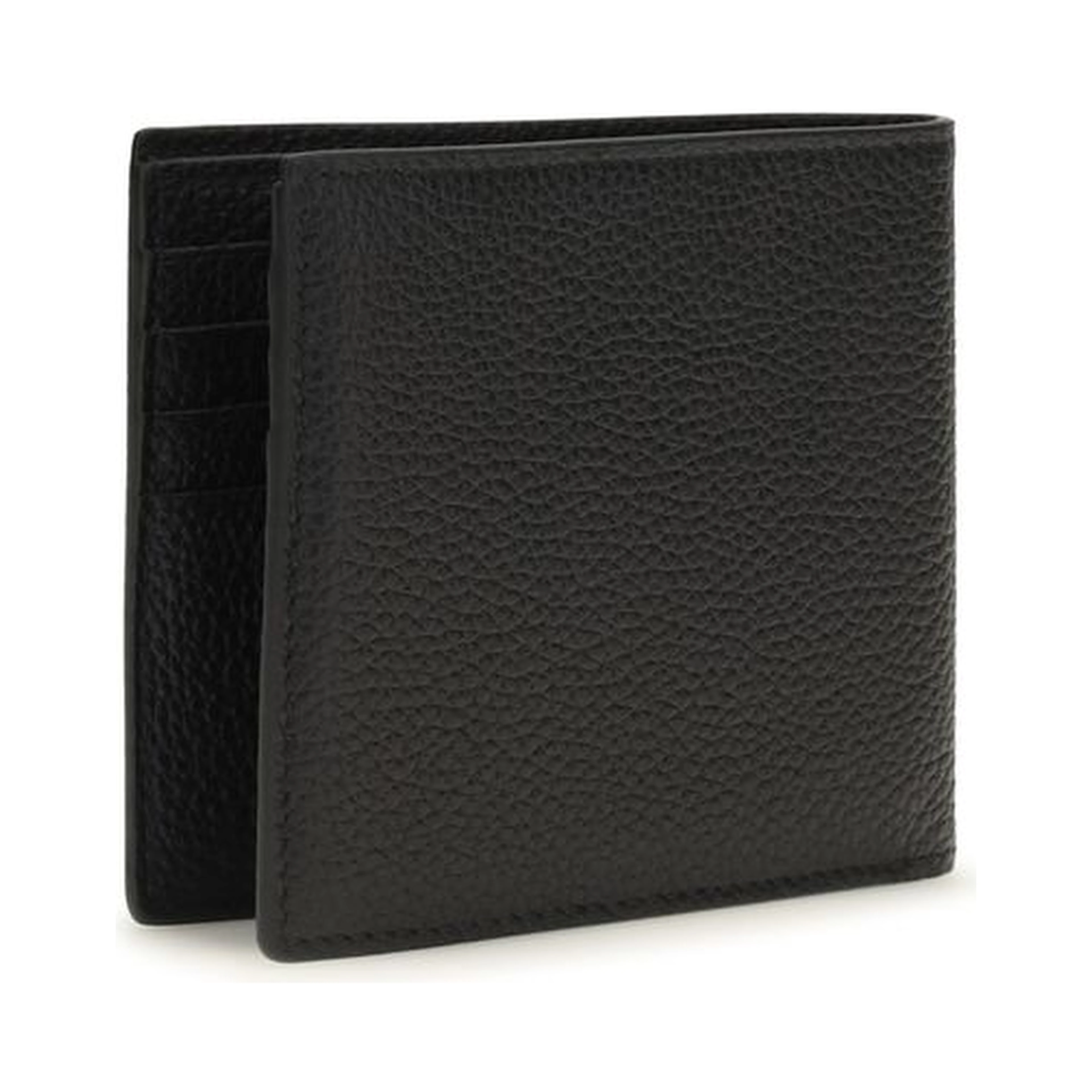 Black Calf Leather Bos Taurus Wallet