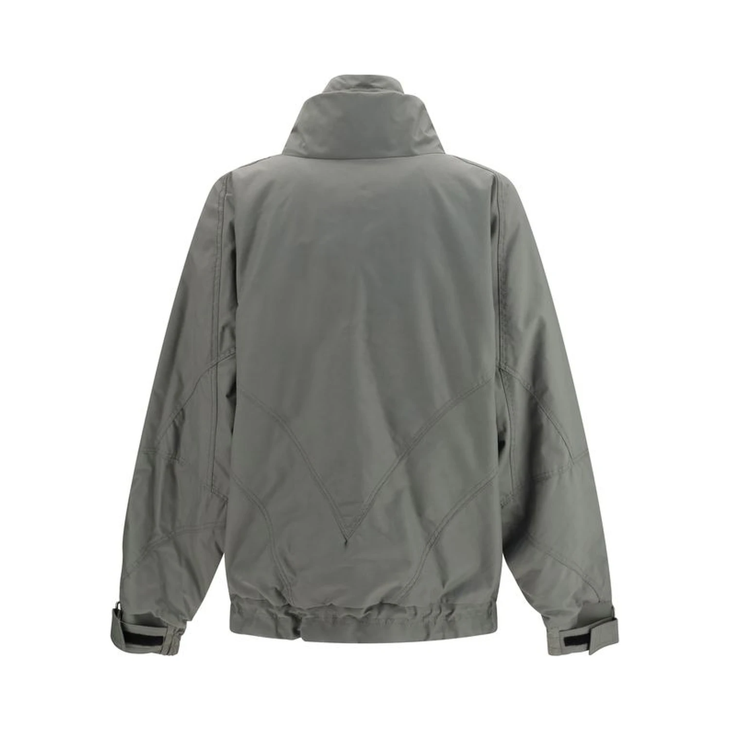Gray Cotton Bomber