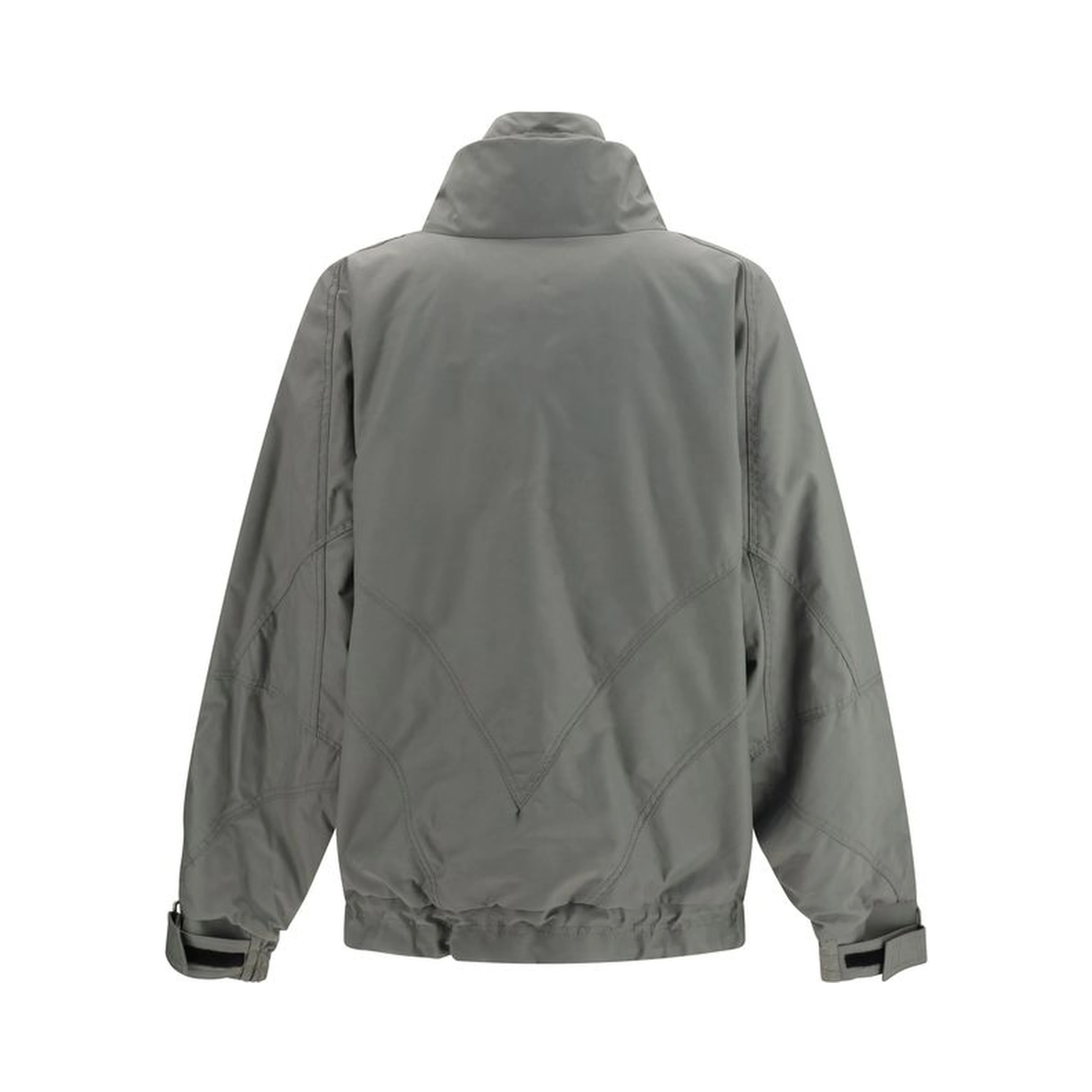 Gray Cotton Bomber