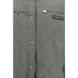 Gray Cotton Bomber