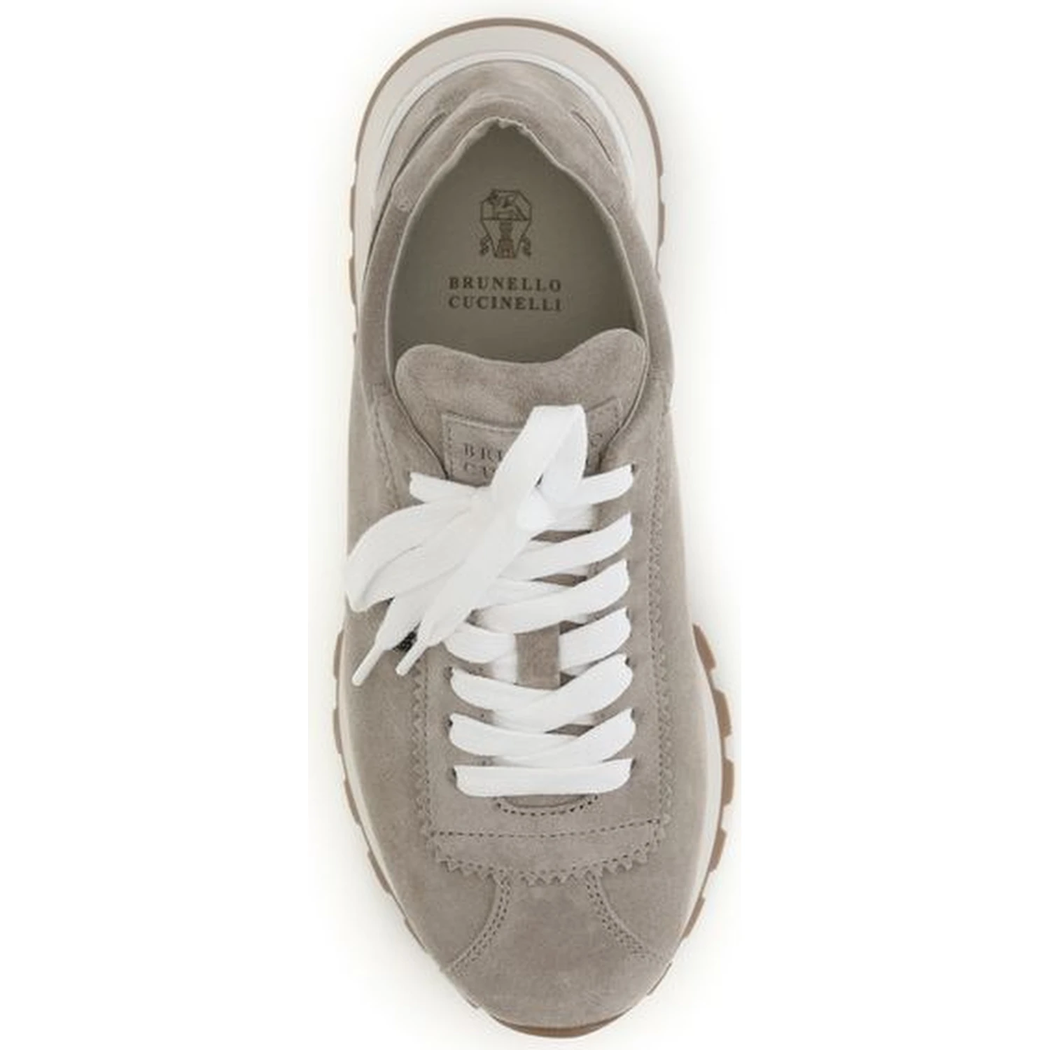 Blue Calf Leather Bos Taurus Athletic Sneakers