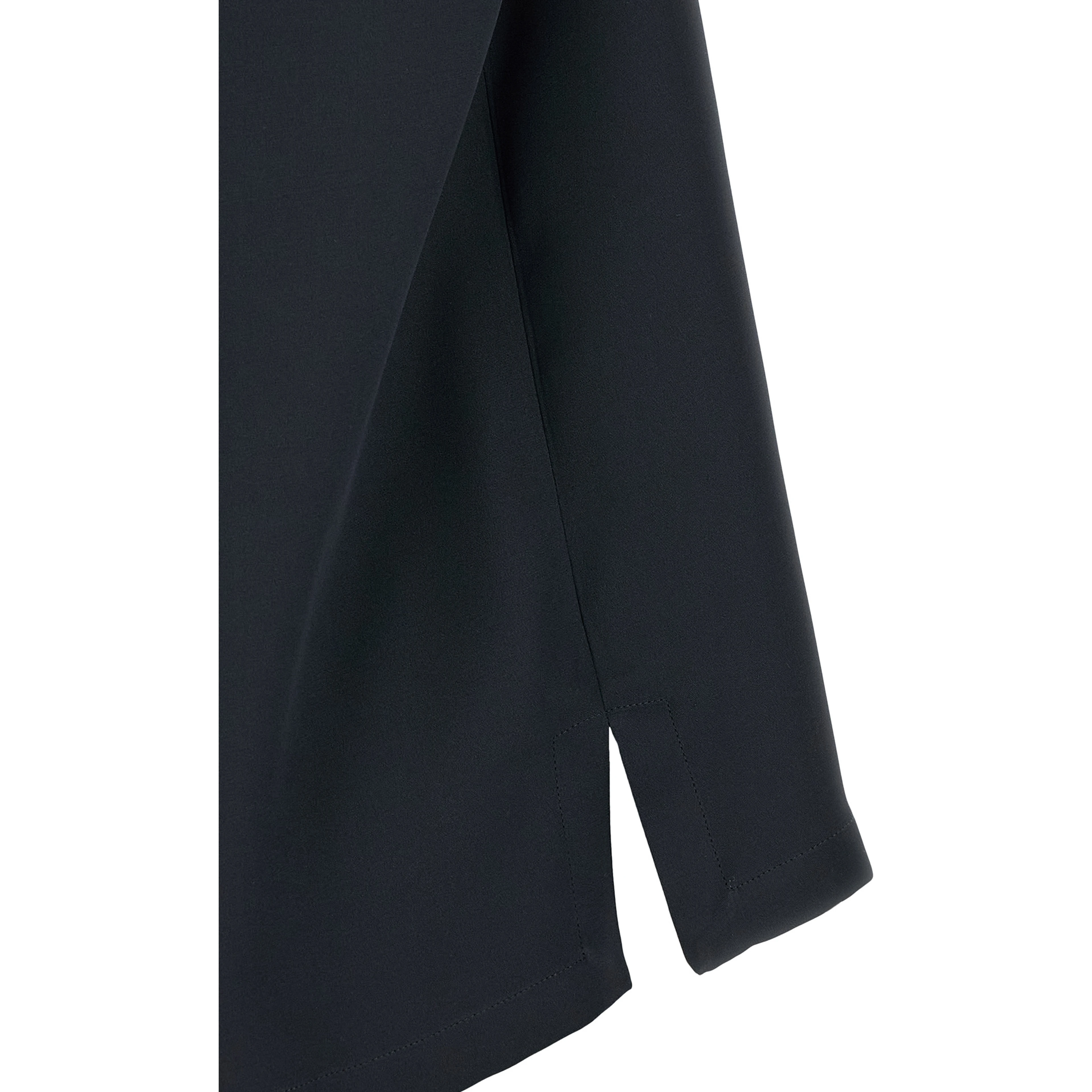 Black Silk Blouse