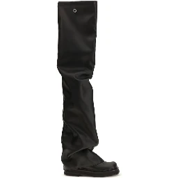 Black Polyurethane Over The Knee