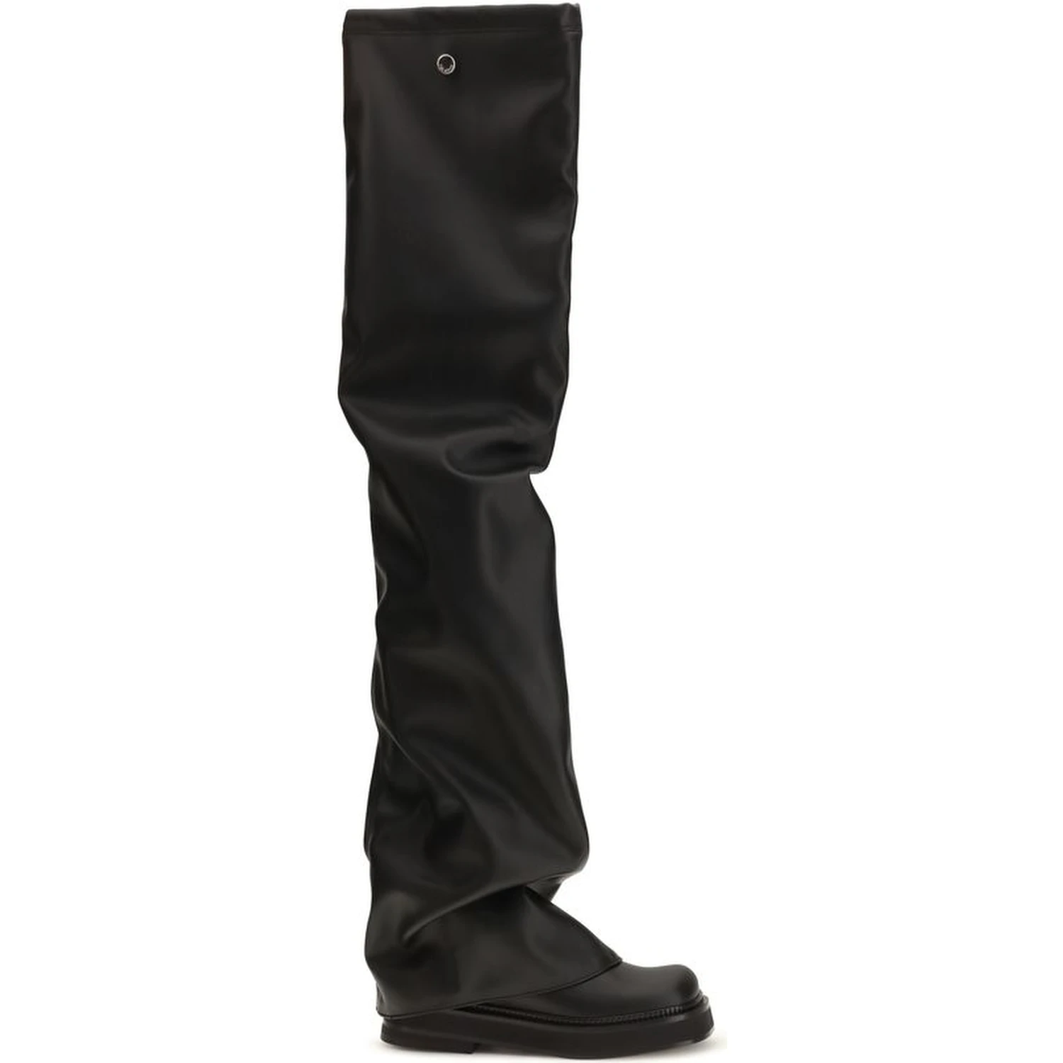 Black Polyurethane Over The Knee