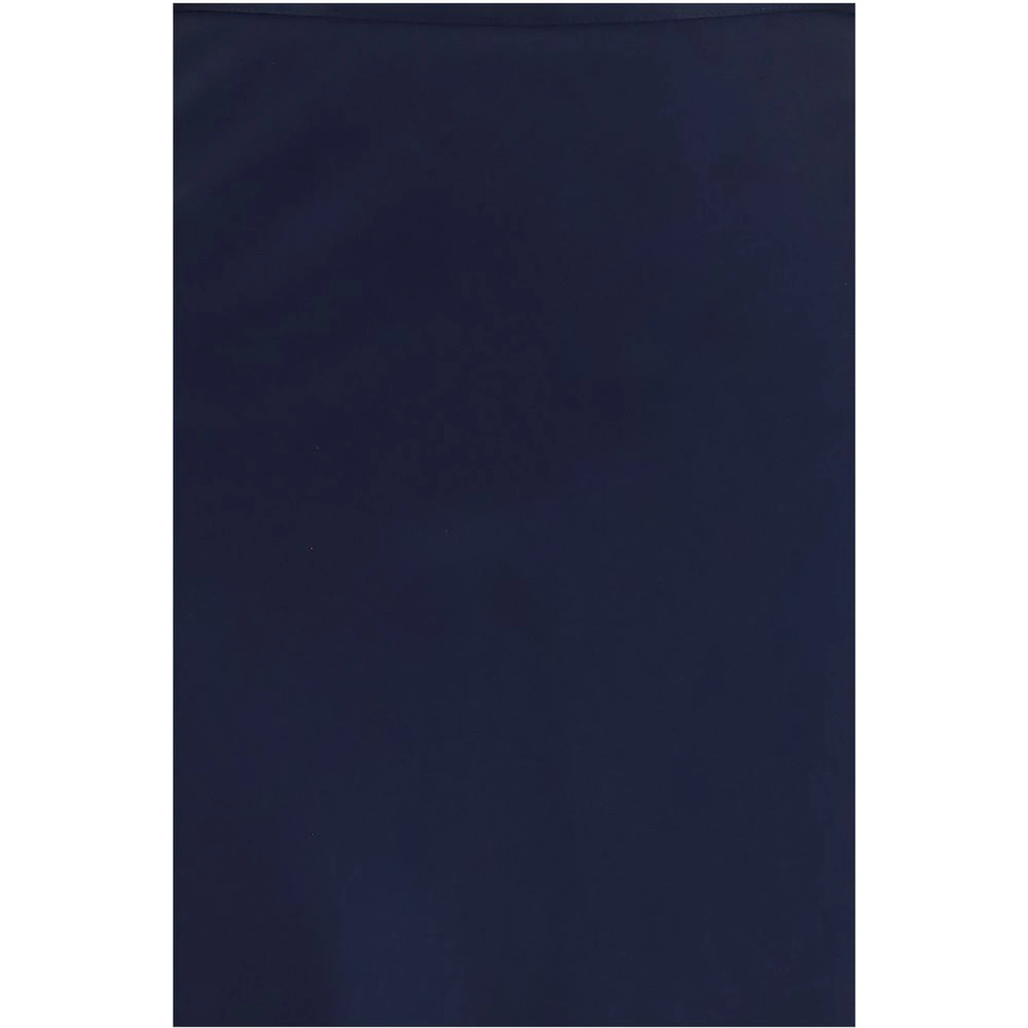 Blue Silk Long Skirt