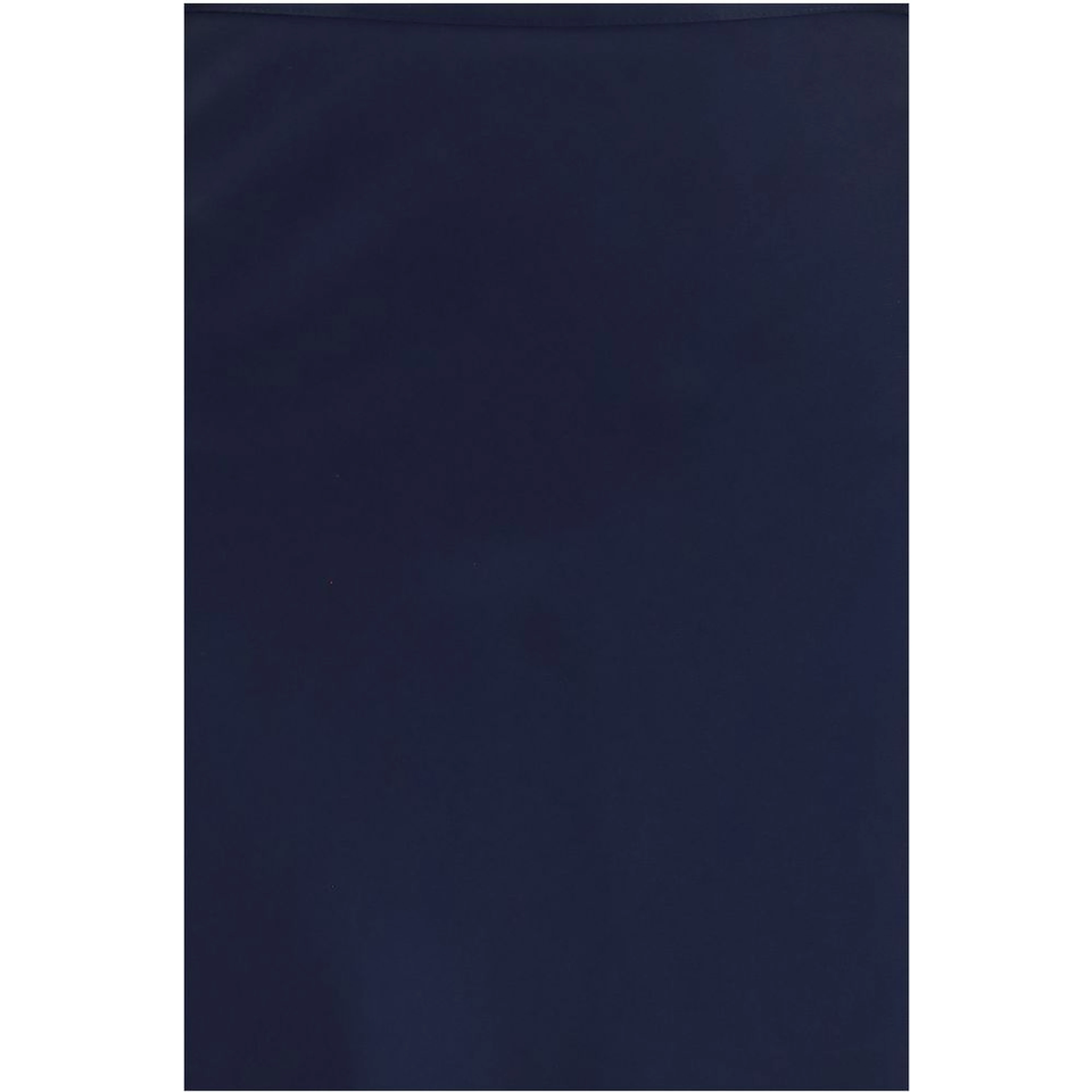 Blue Silk Long Skirt