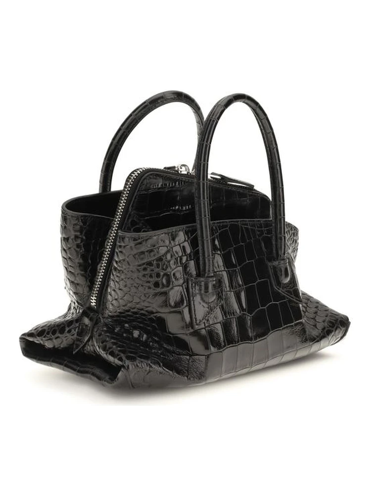 Black Calf Leather Bos Taurus Handbag alternative