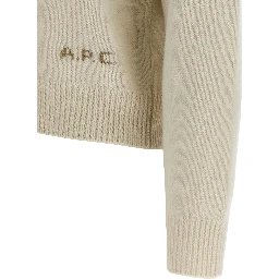 White Wool Cardigan