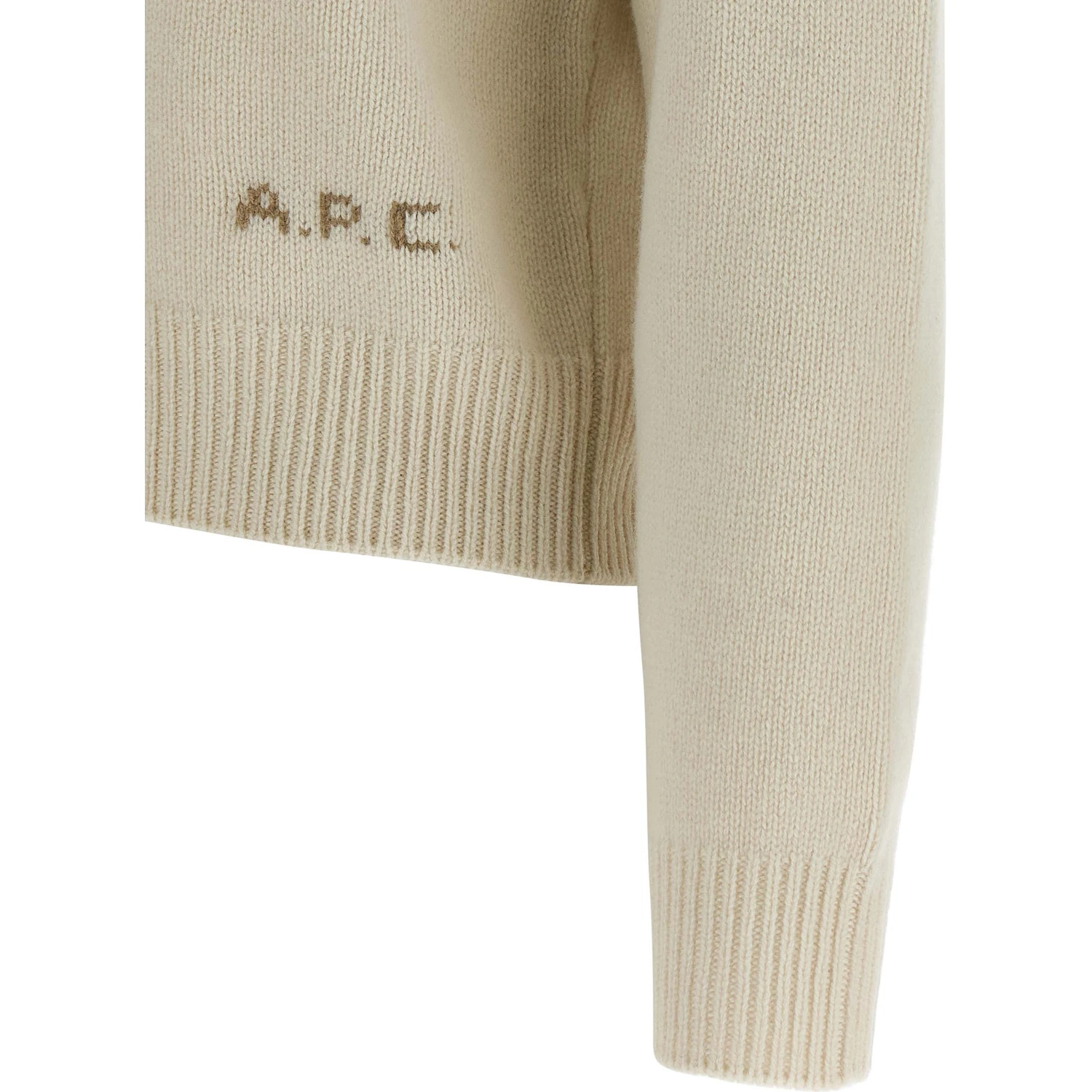 White Wool Cardigan