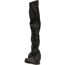Black Polyurethane Over The Knee