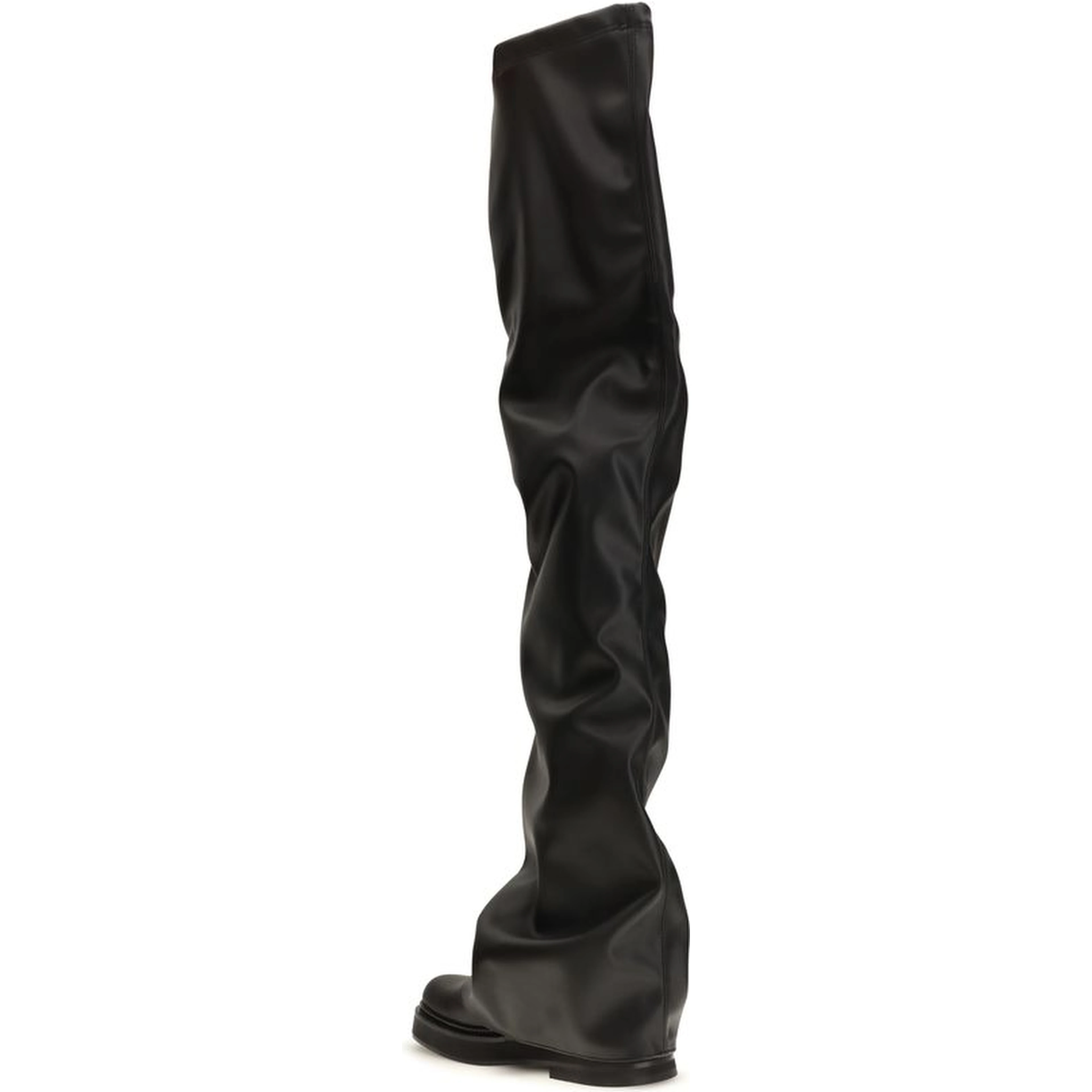 Black Polyurethane Over The Knee