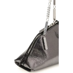 Silver Calf Leather Bos Taurus Handbag