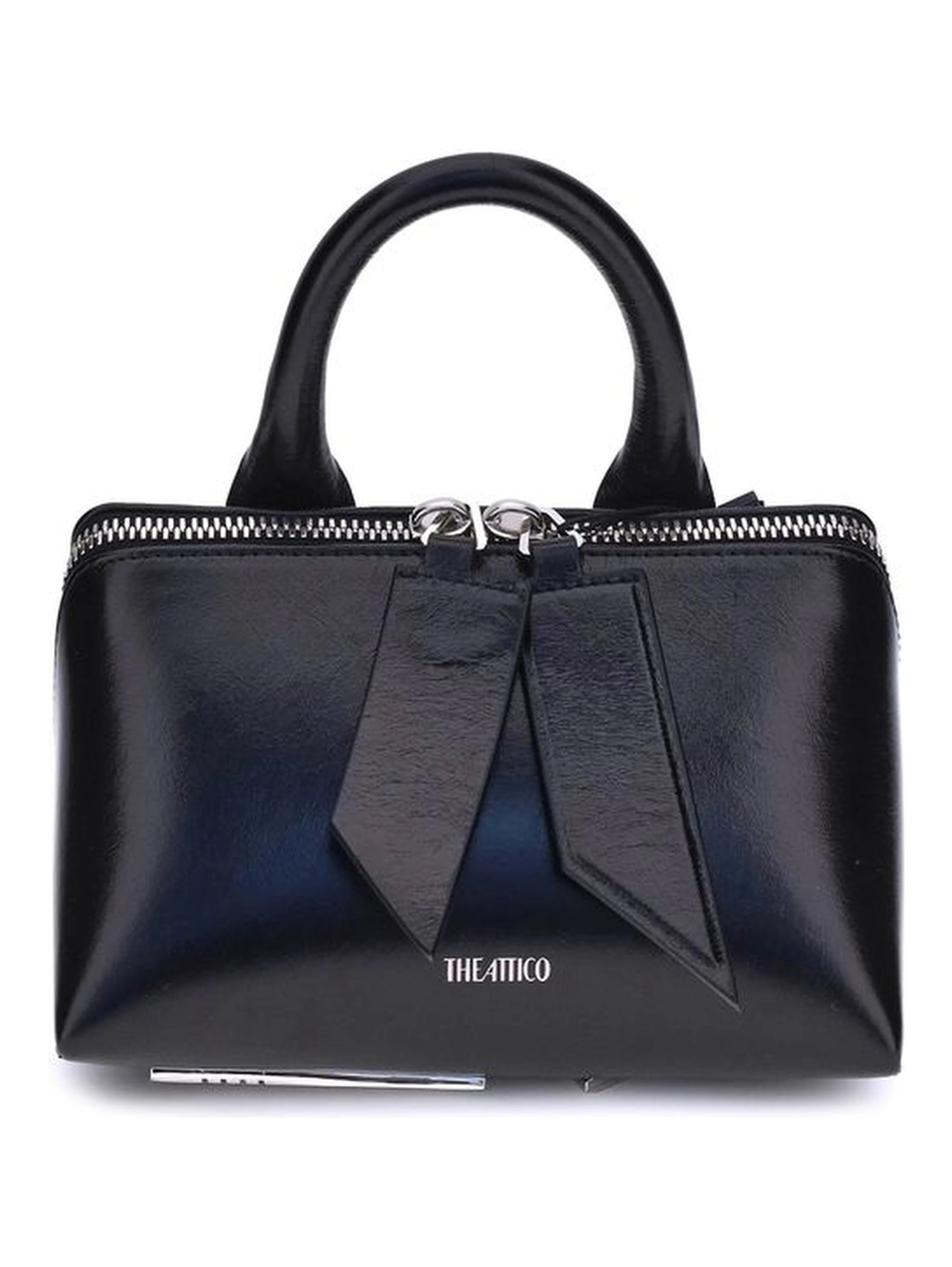 Black Calf Leather Bos Taurus Shoulder Bag