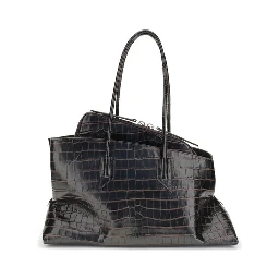 Black Calf Leather Bos Taurus Shoulder Bag