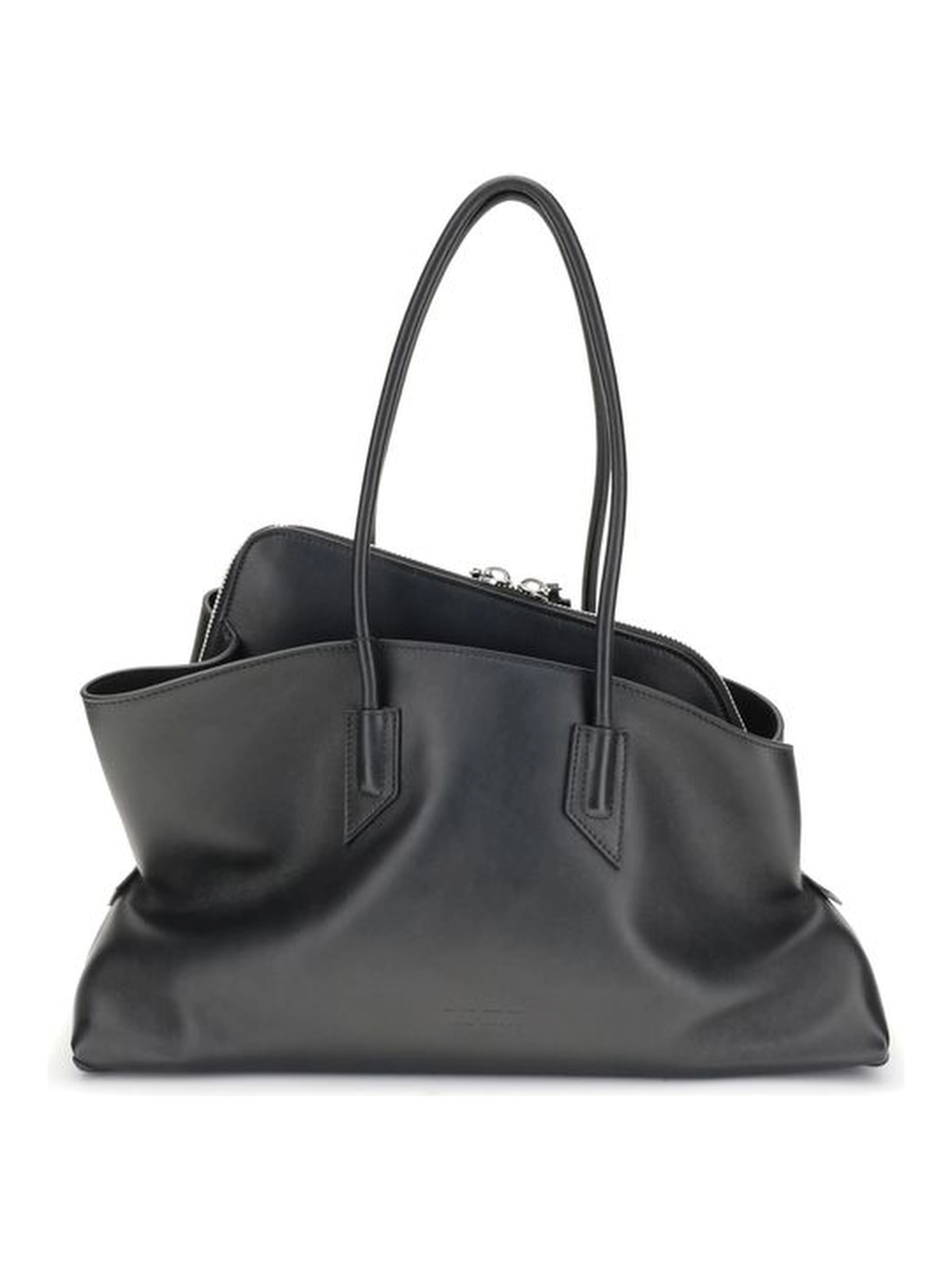 Black Calf Leather Bos Taurus Shoulder Bag
