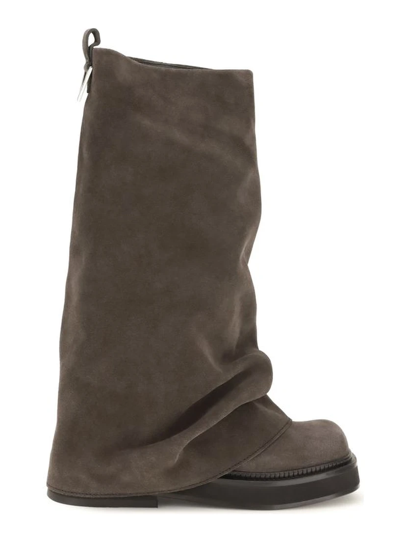 Brown Calf Leather Bos Taurus Boots