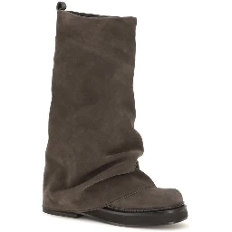 Brown Calf Leather Bos Taurus Boots