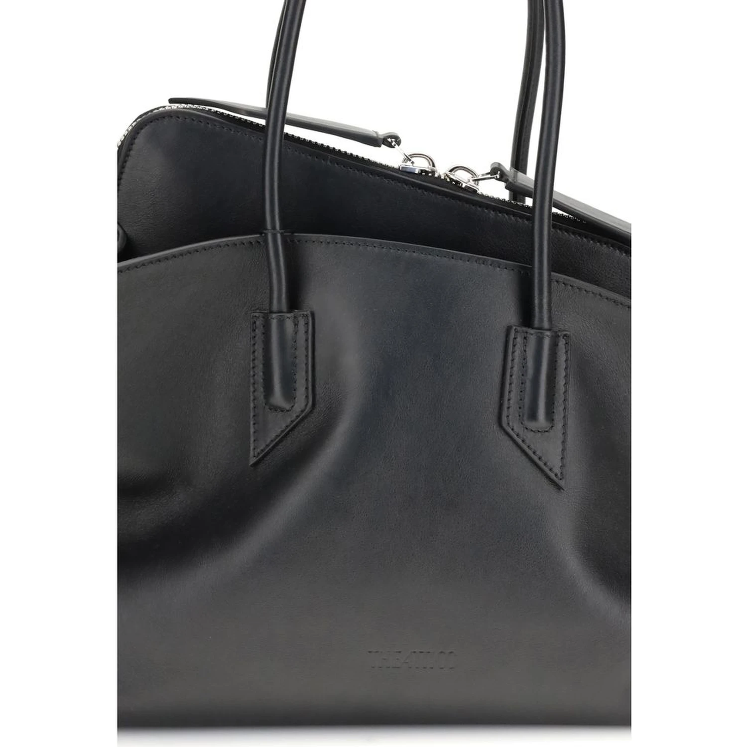 Black Calf Leather Bos Taurus Shoulder Bag