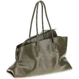 Bicolor Calf Leather Bos Taurus Shoulder Bag