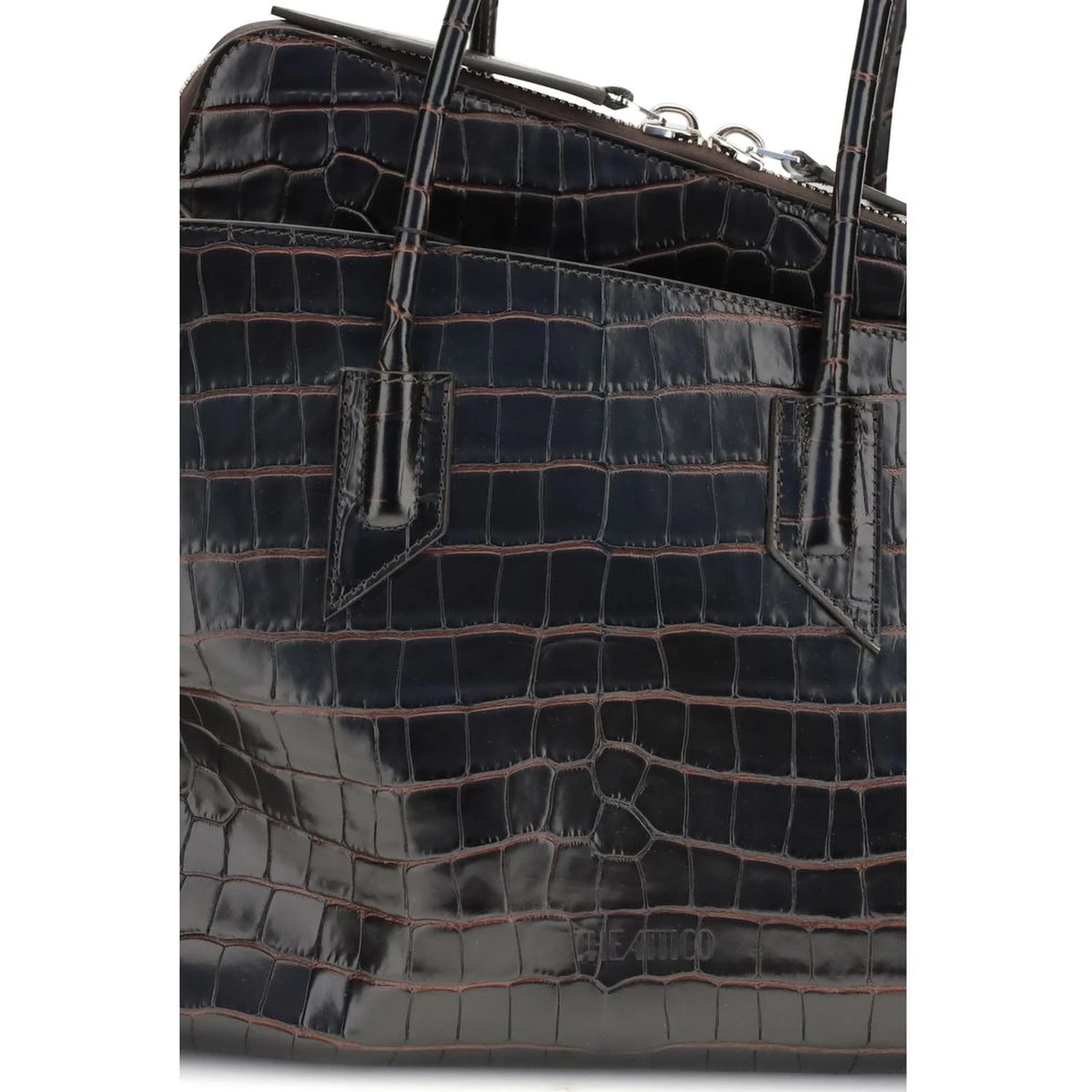 Black Calf Leather Bos Taurus Shoulder Bag